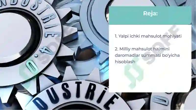 Yalpi ichki mahsulot 2