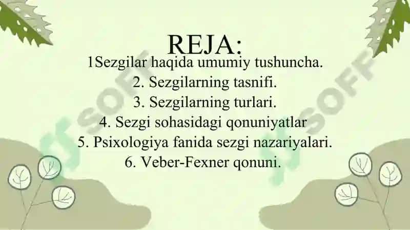 sezgi haqida umumiy tushuncha 2