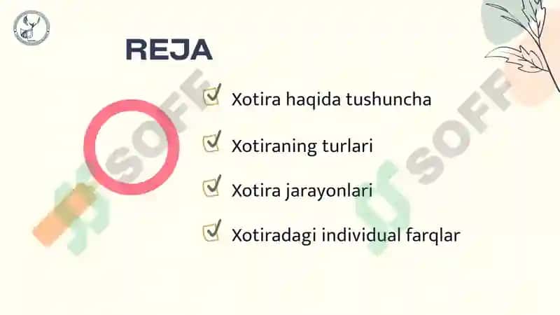 Xotira Haqida Tushuncha 2