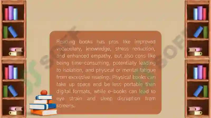 PROS AND CONS OF READING BOOKS 2