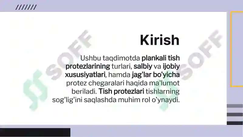 Plastinkali Tish Protezlari 2