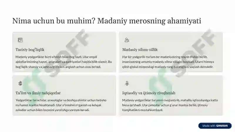 Tarixiy madaniy yodgorliklarni aniqlash 2