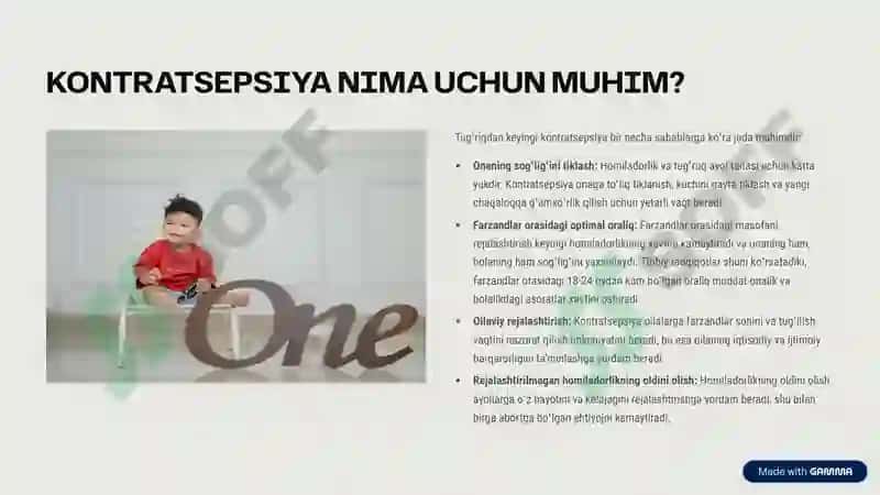 Tug»riqdan keyingi kontratsepsiya 2