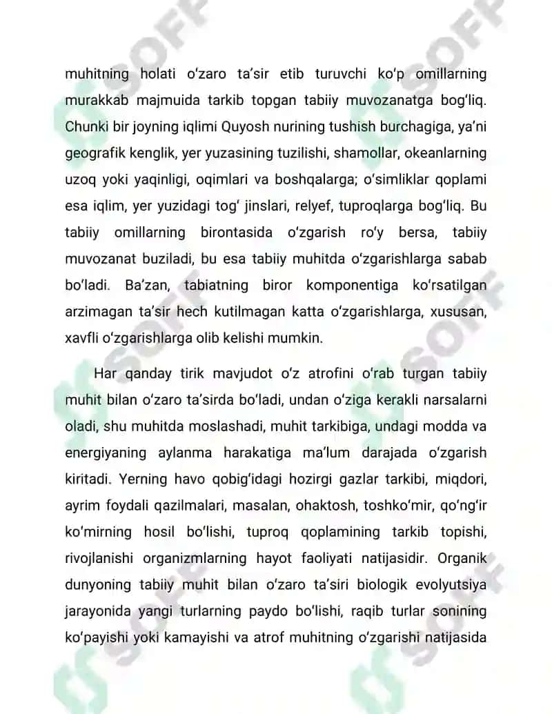 Tabiatni muhofaza qilish tadbirlari 2