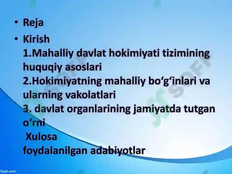 Mahalliy Davlat Organi 2