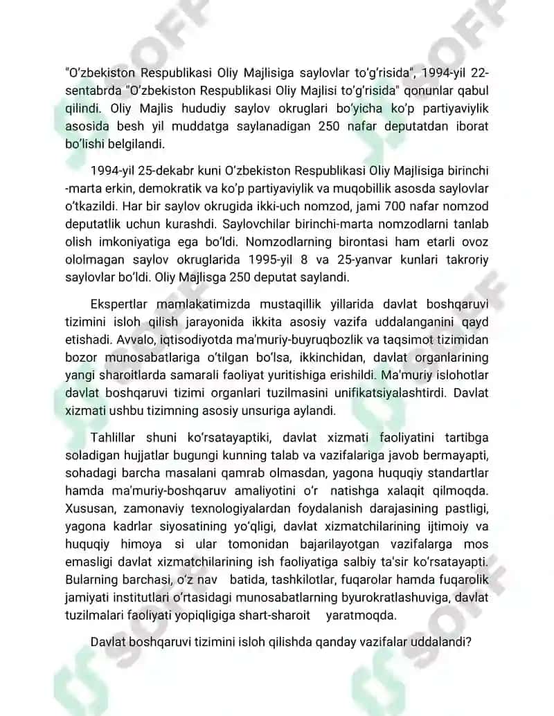 Oʻzbekiston Respublikasi Konstitutsiyasi 2