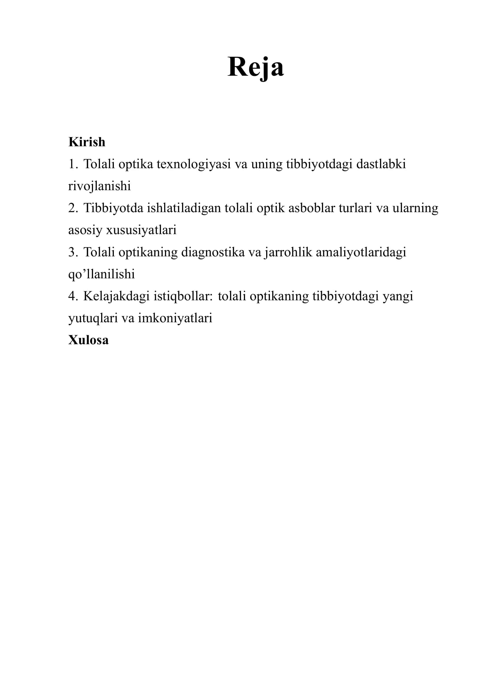 Tolali optika asboblarining tibbiyotdagi ahamiyati 2