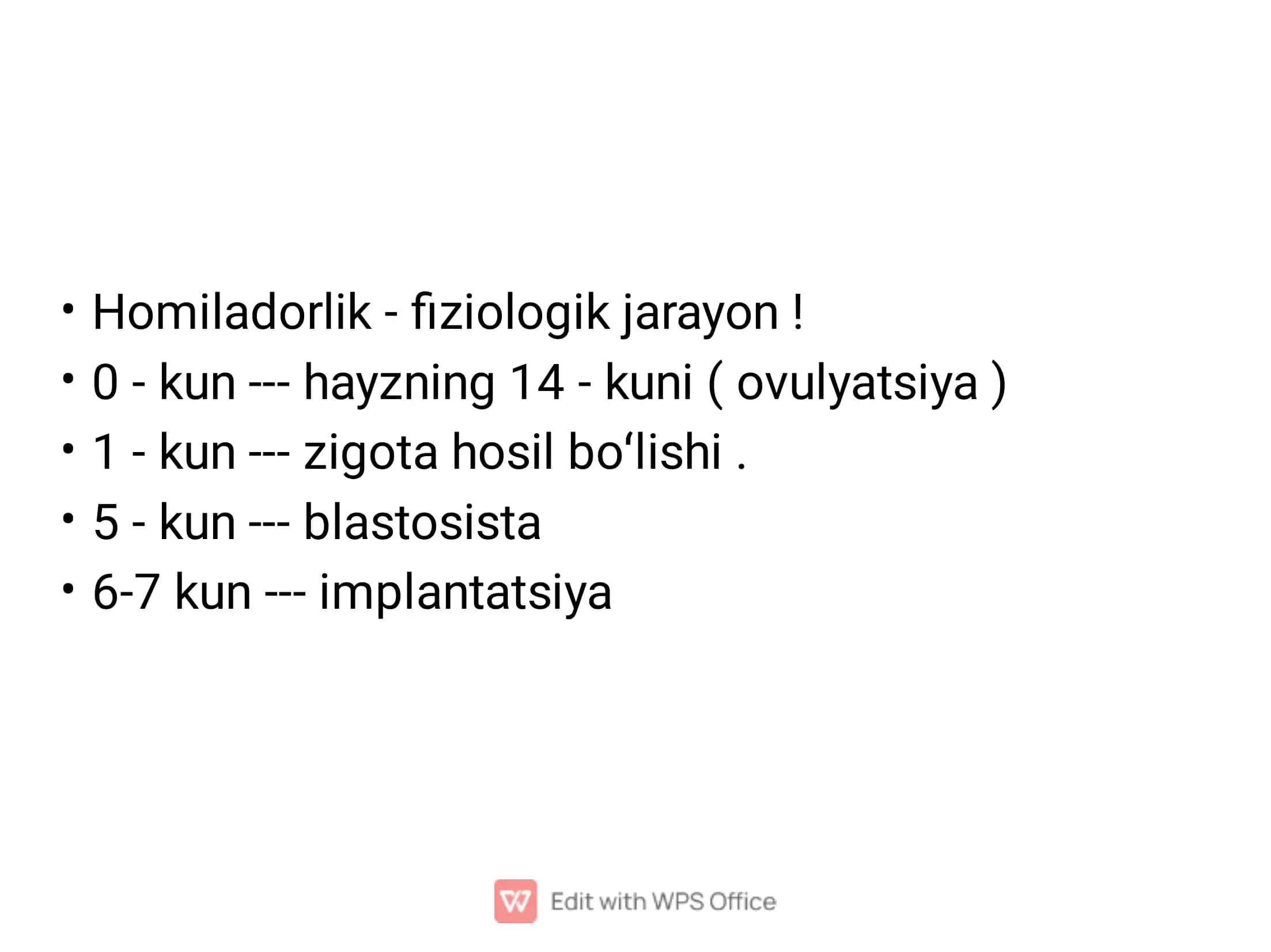 Homiladorlik 2