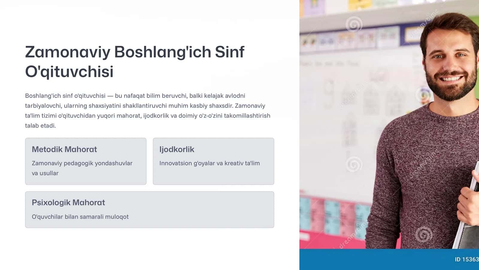 Boshlang'ich sinf pedagogikasi 2