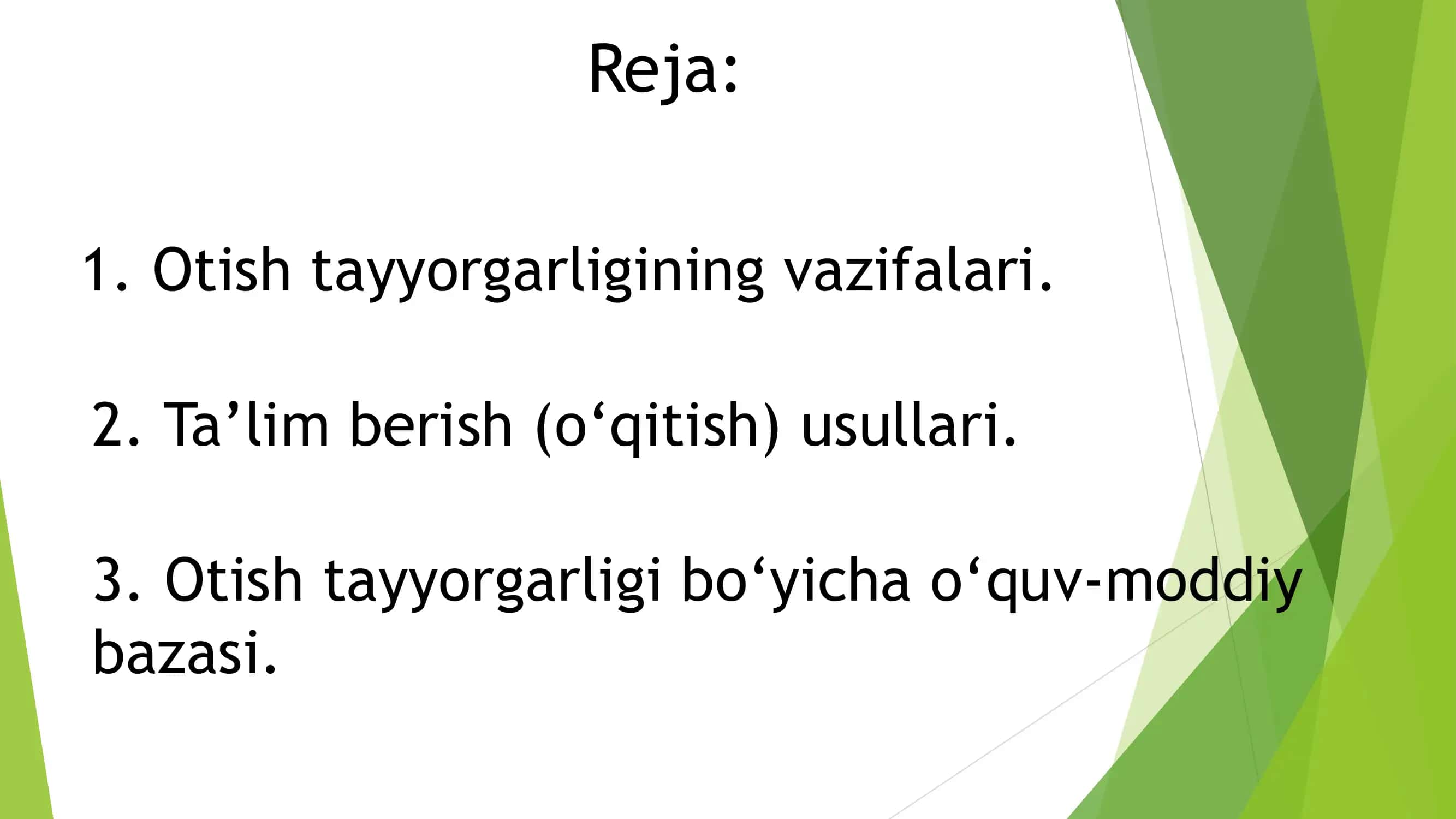 Oʻq Otish tayyorgarligi 2