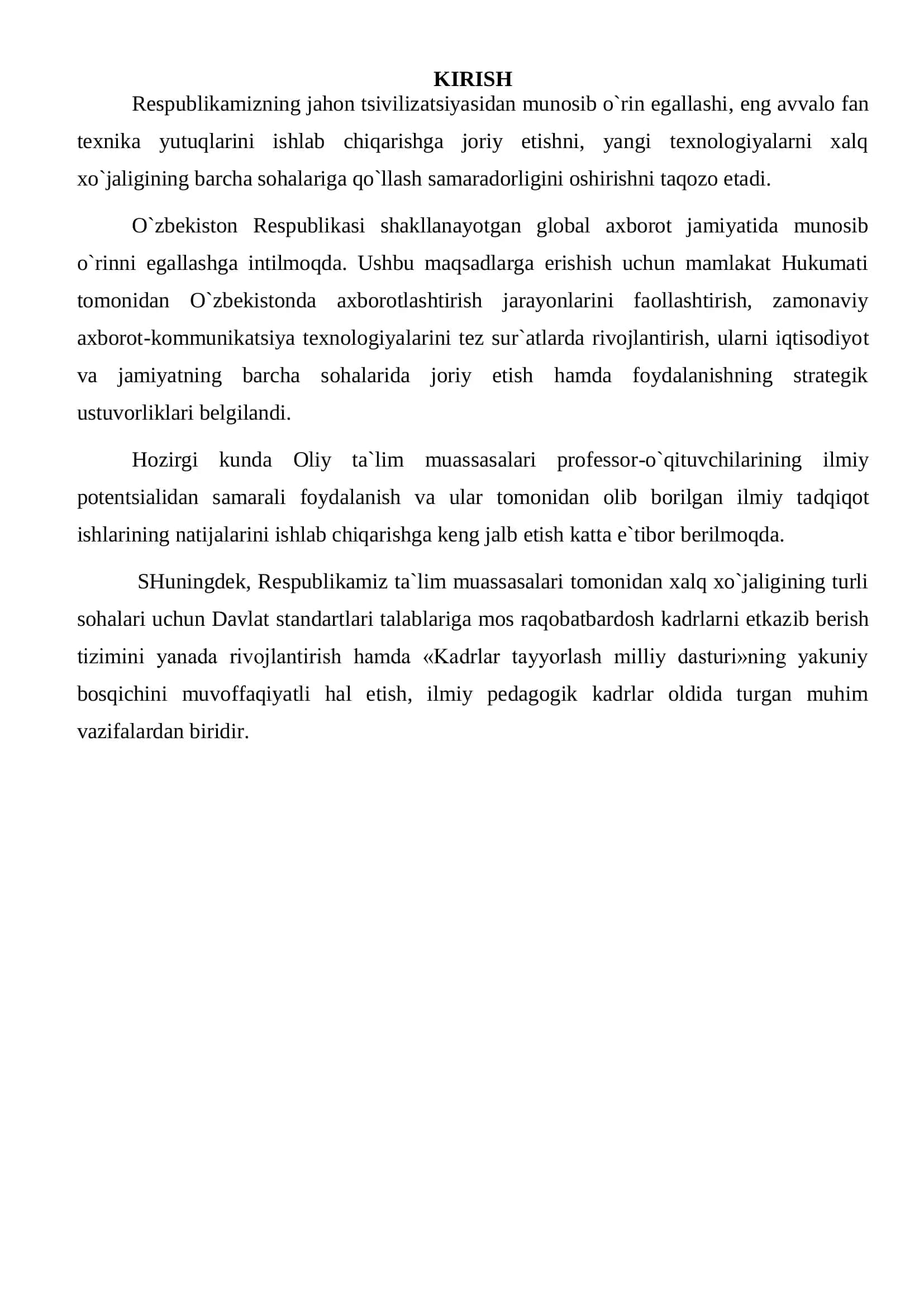 "Dasturiy ta’minotni loyihalash" 2