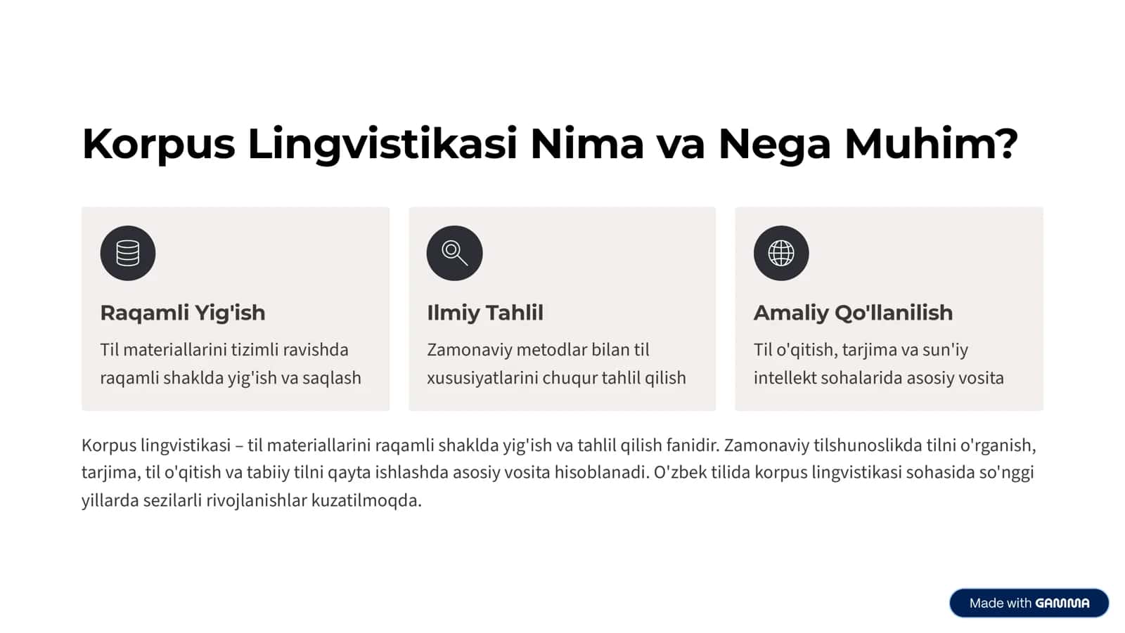 Korpus Lingvistikasi va Uning Amaliy 2