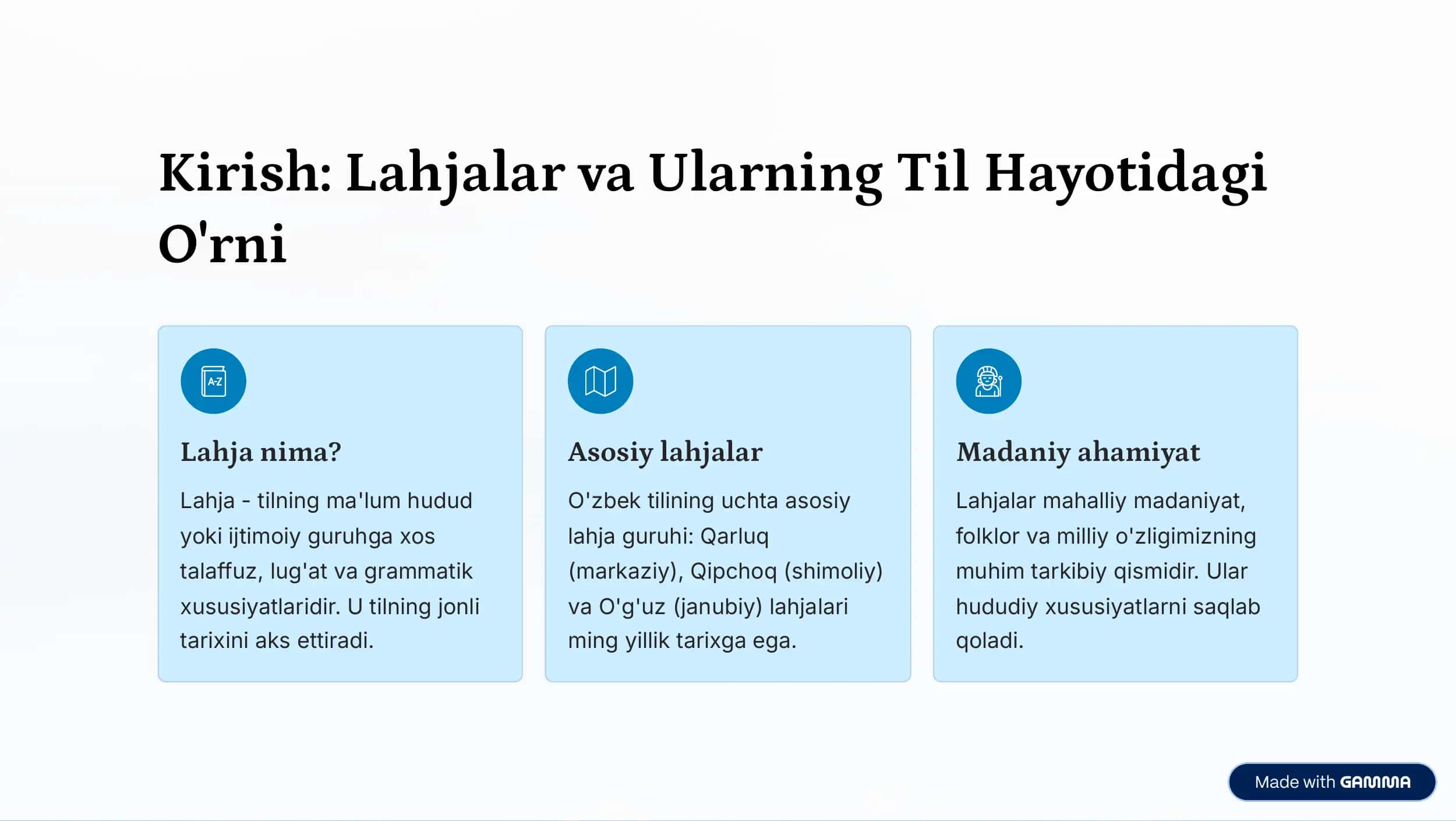 O'zbek Tilining Yo'qolib Borayotgan Lag'jalari 2