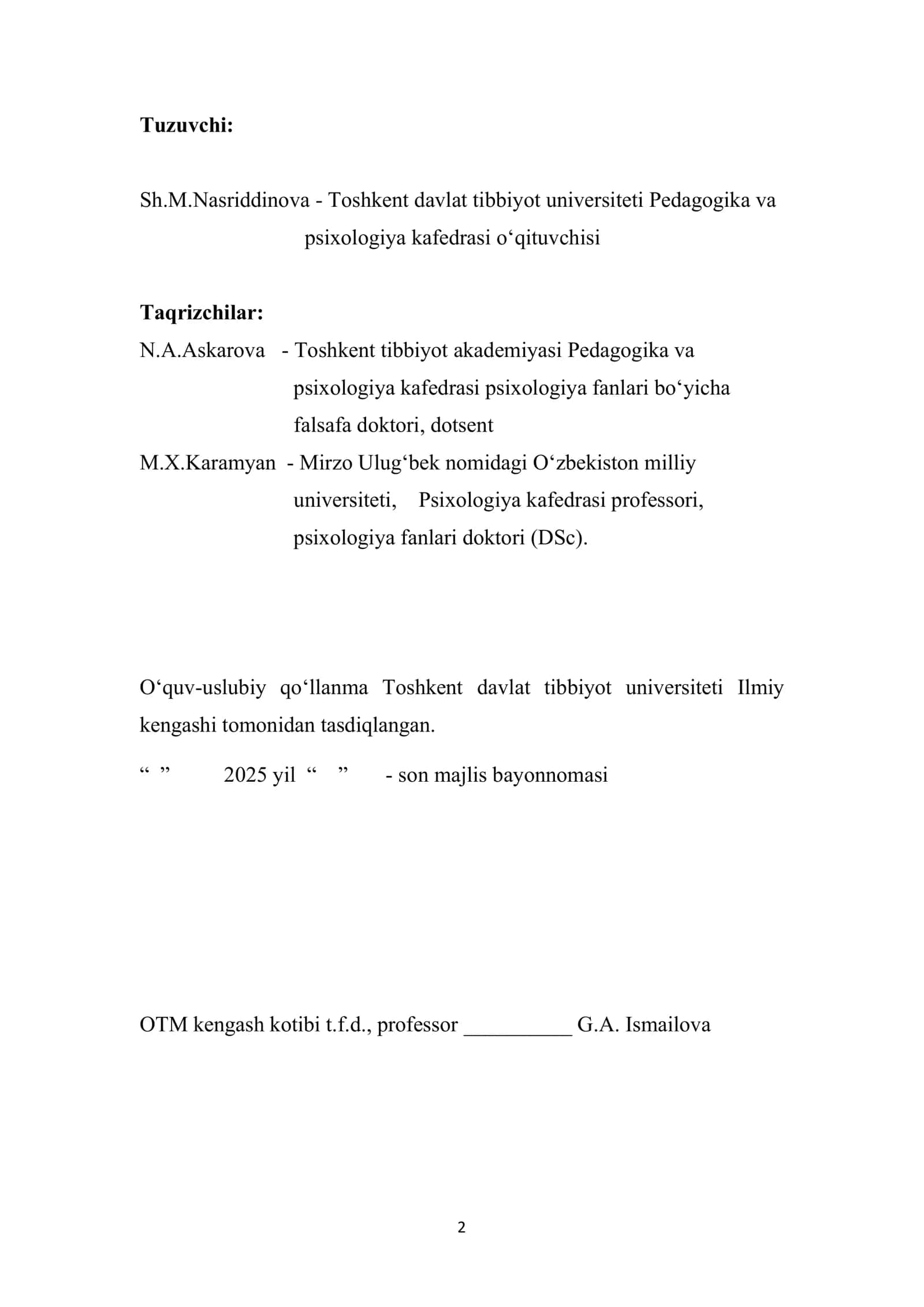 Psixologiya tarmoqlari va metodlari 2