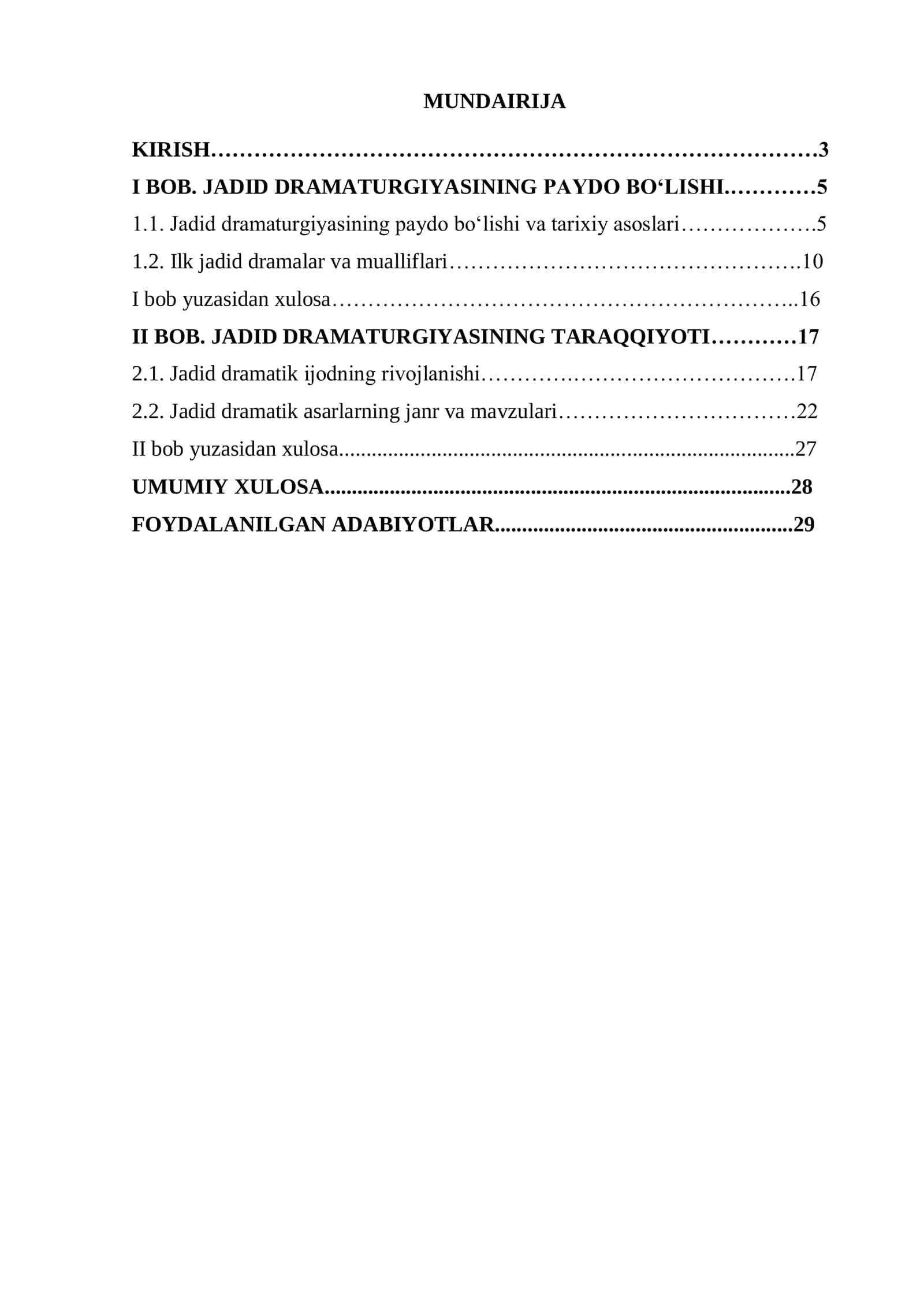 JADID DRAMATURGIYASINING SHAKLLANISHI VA TARAQQIYOTI 2