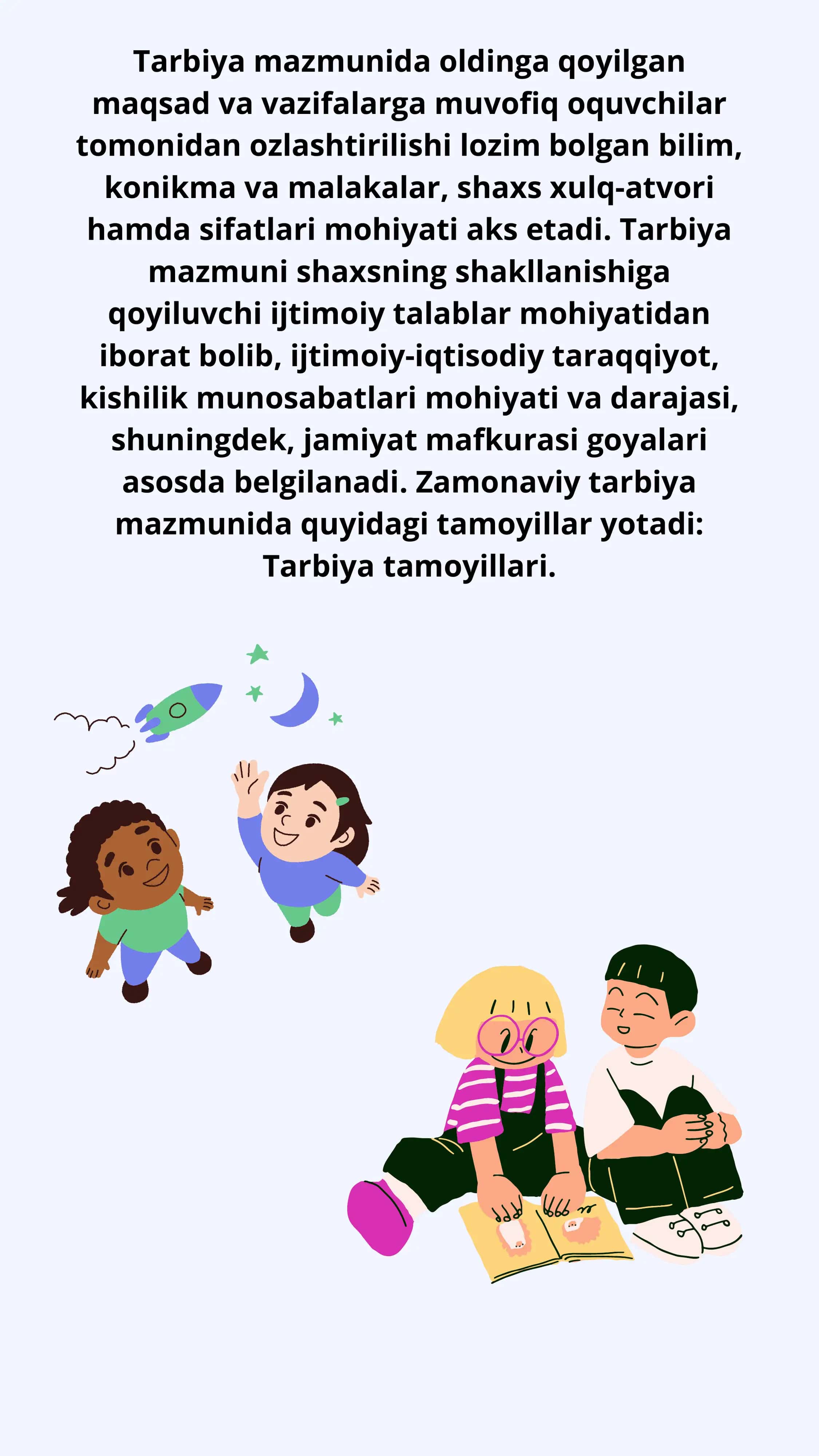 O'ZBEKONA TARBIYA TAMOYILLARI 2