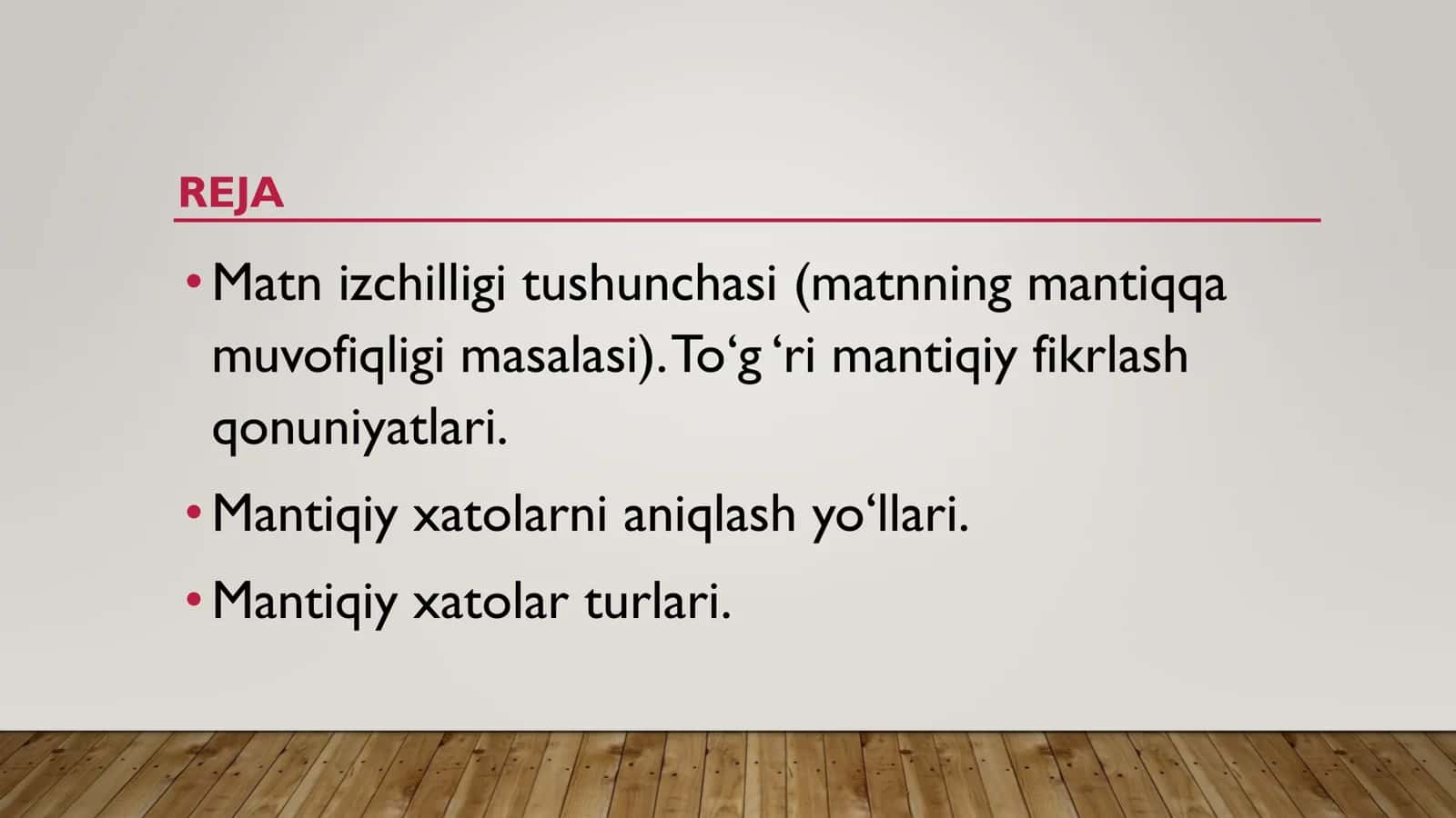 MATNNI TAHRIRLASHNING MANTIQIY ASOSLARI 2