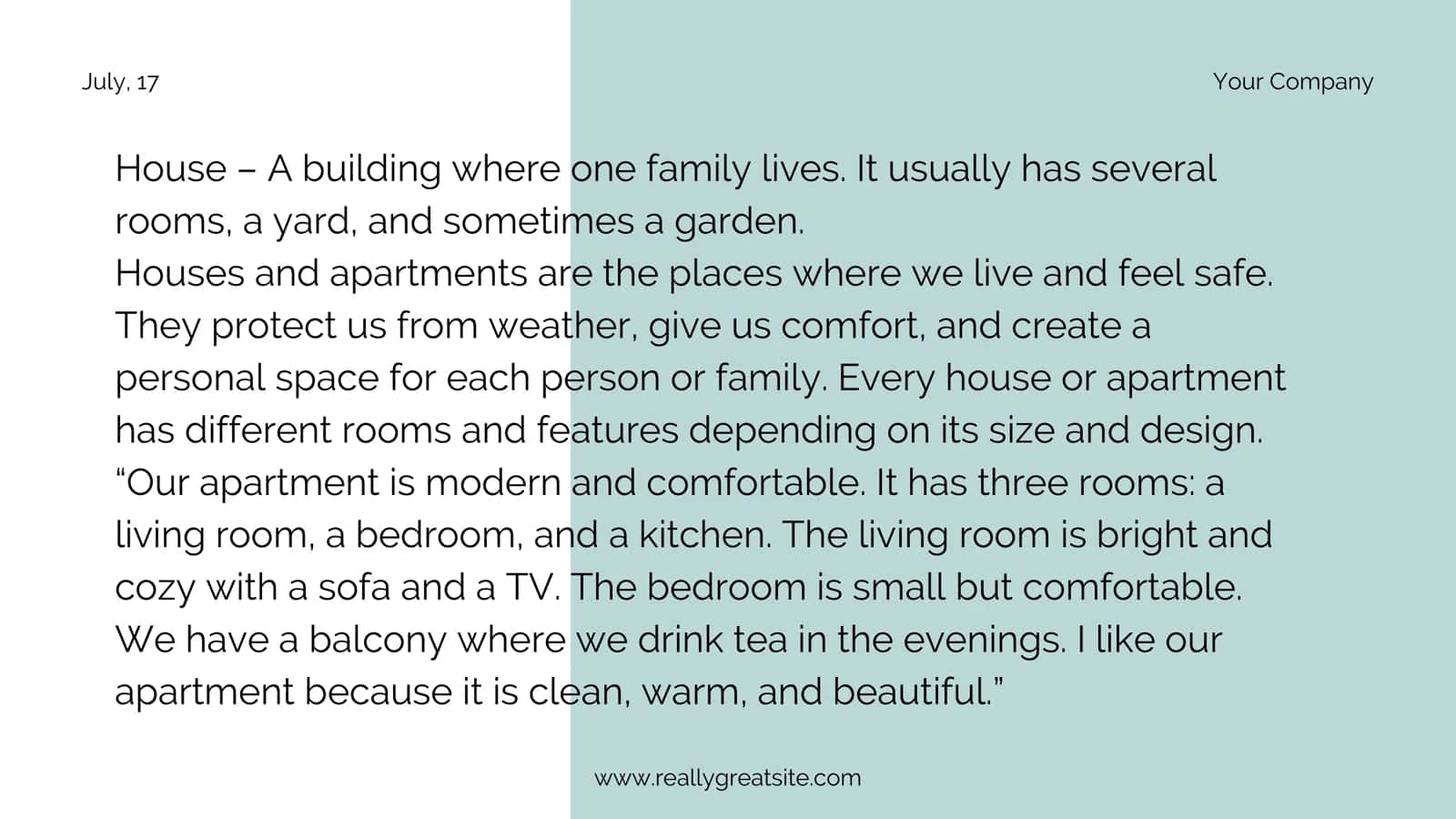 Apartment 2
