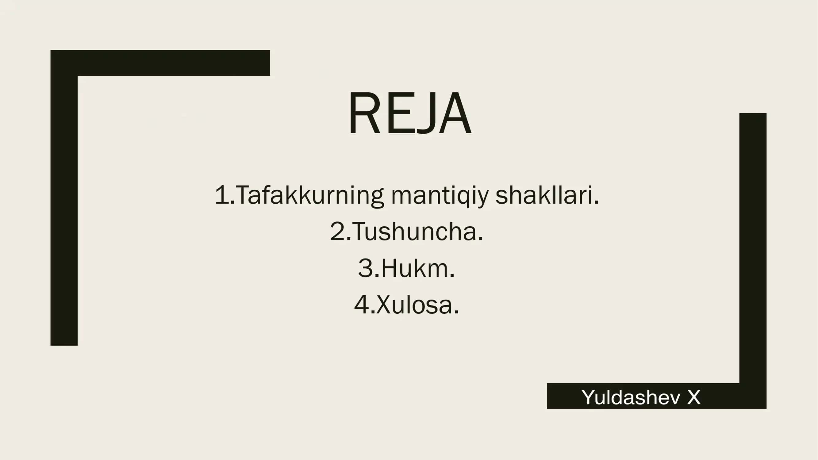 TAFAKKURNING MANTIQIY SHAKLLARI VA QONUNLARI 2