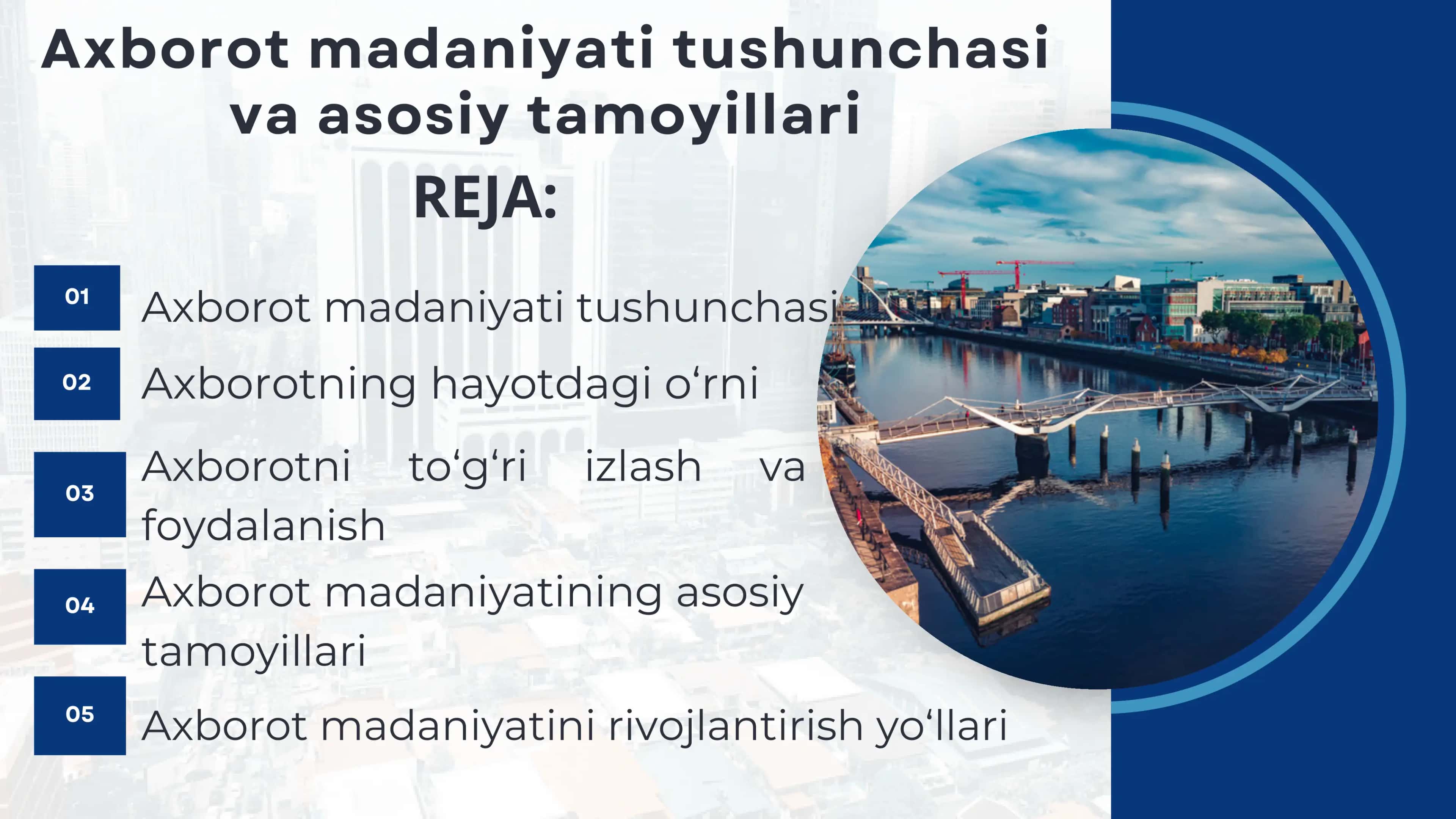 Axborot Madaniyati Taqdimoti 2