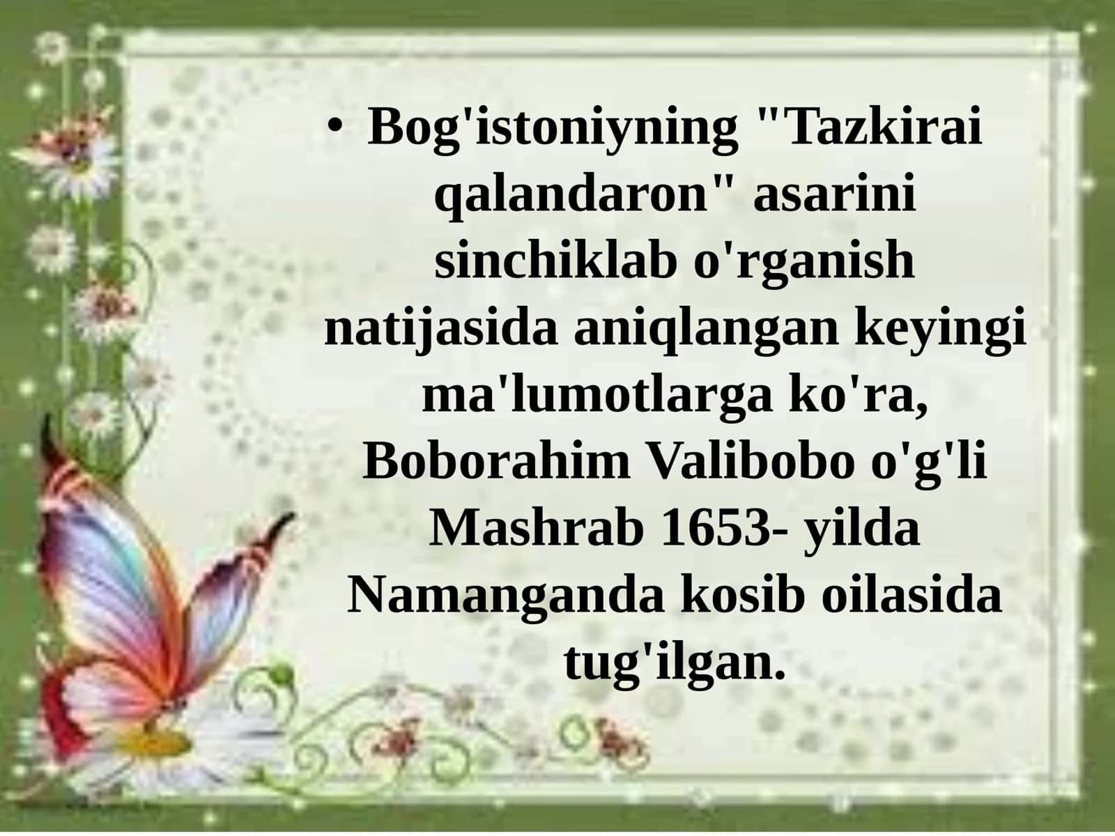 Tazkirai qalandaron 2
