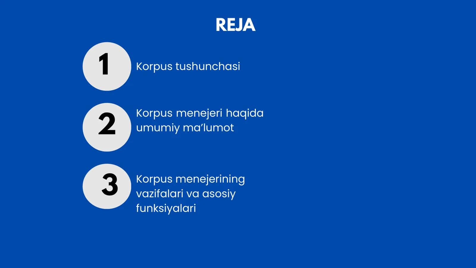 KORPUS MENEJERI 2