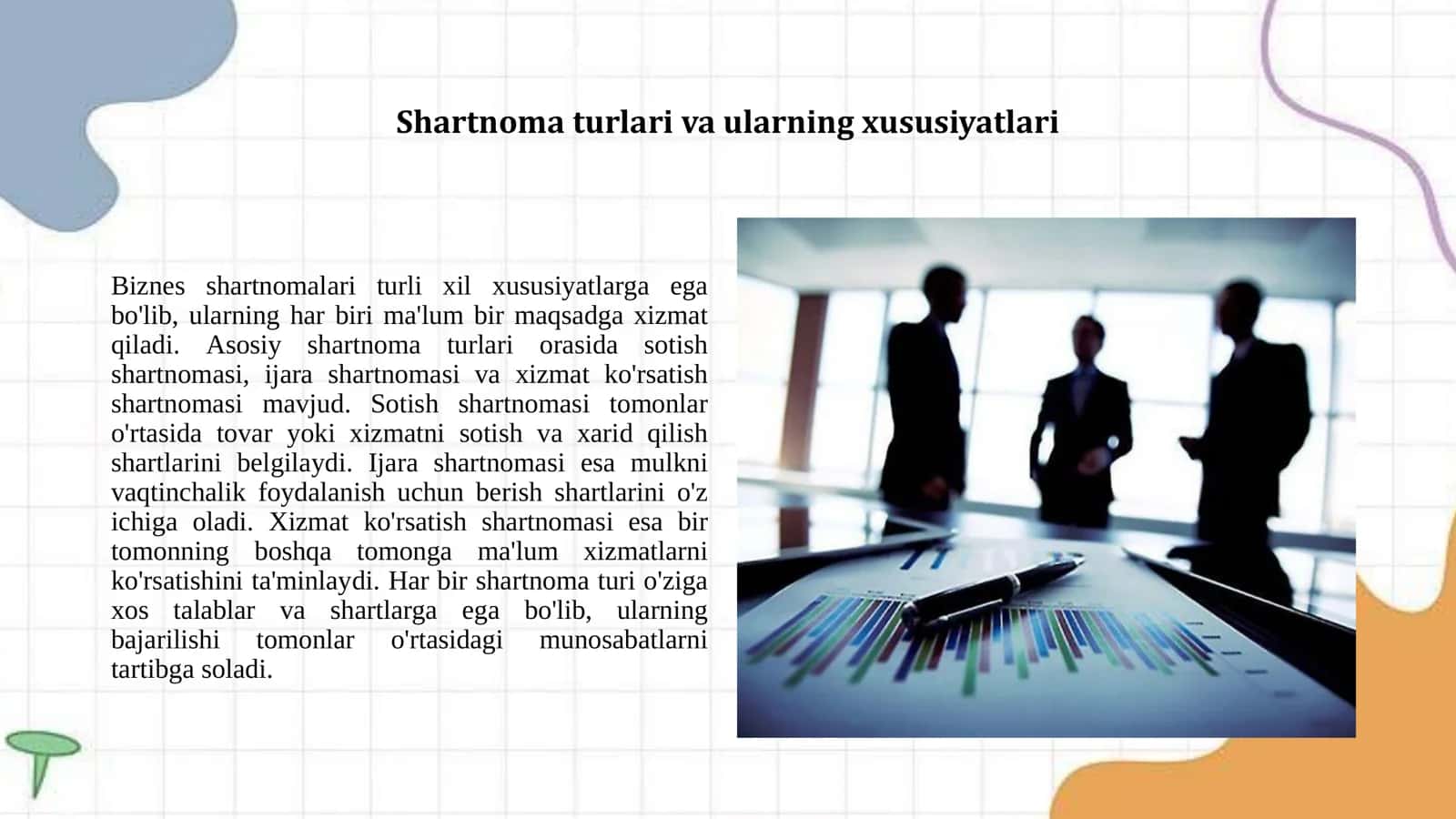 Biznes shartnomalar 2
