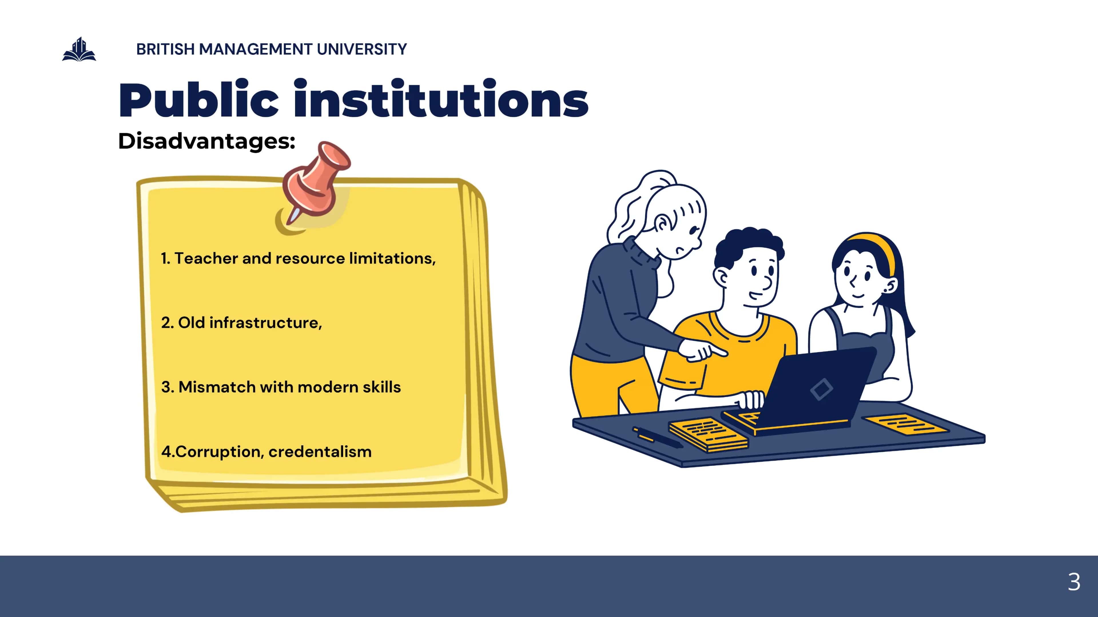 Presentation: Comparison of private and public educations 3