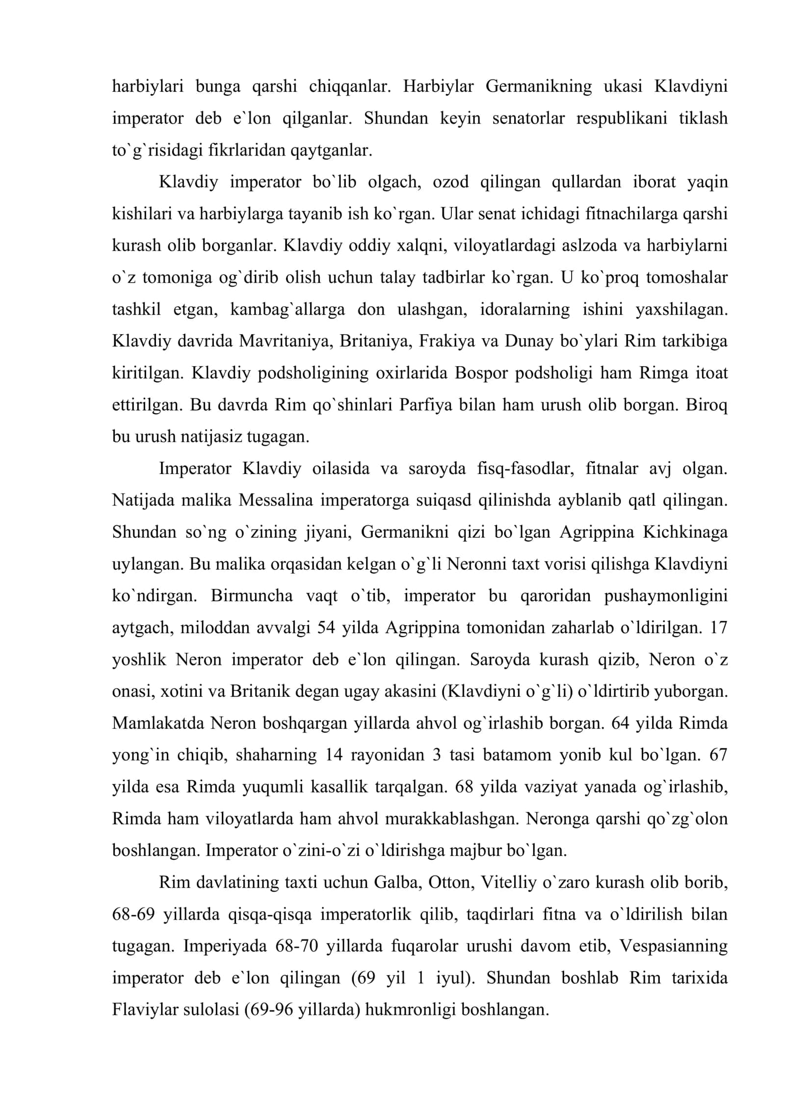 I- II asrlarda Rim saltanati 3