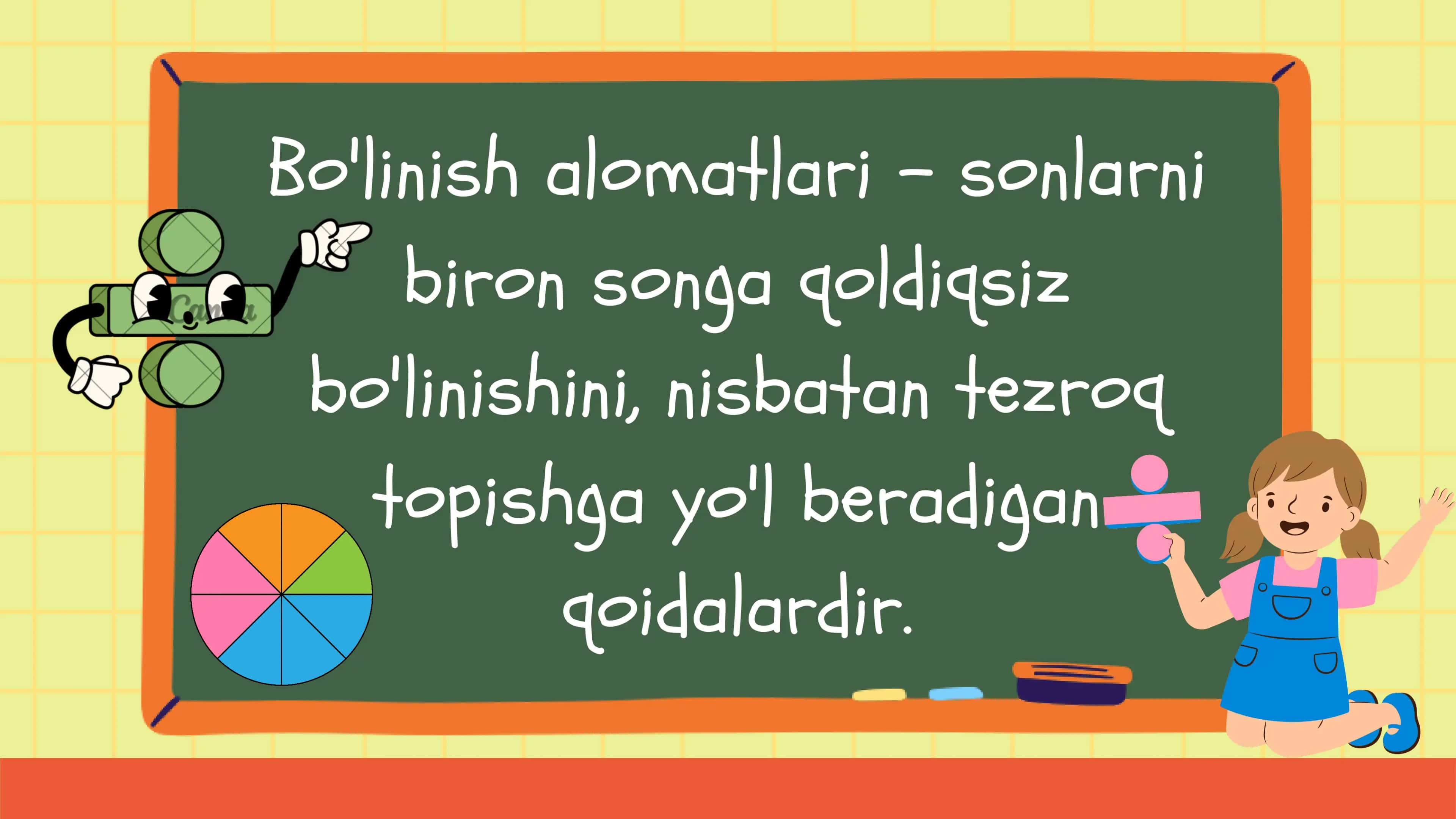Bo'linish Alomatlari 3