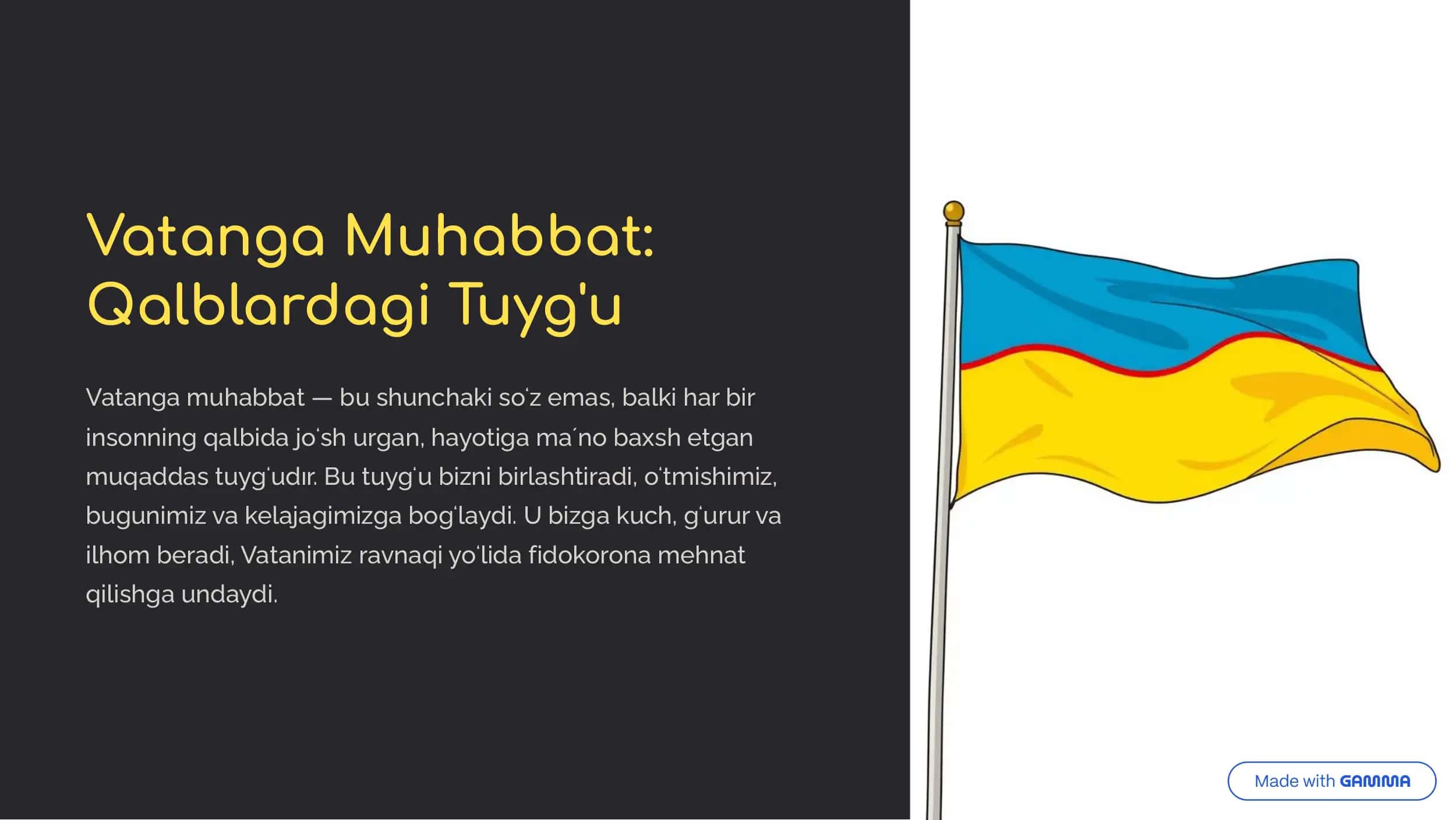 Vatanga Muhabbat Qalblardagi Tuyg'u 3