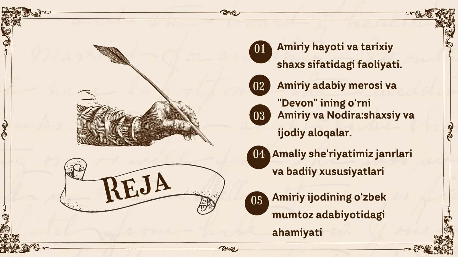 Amiriy "Devon"i 3