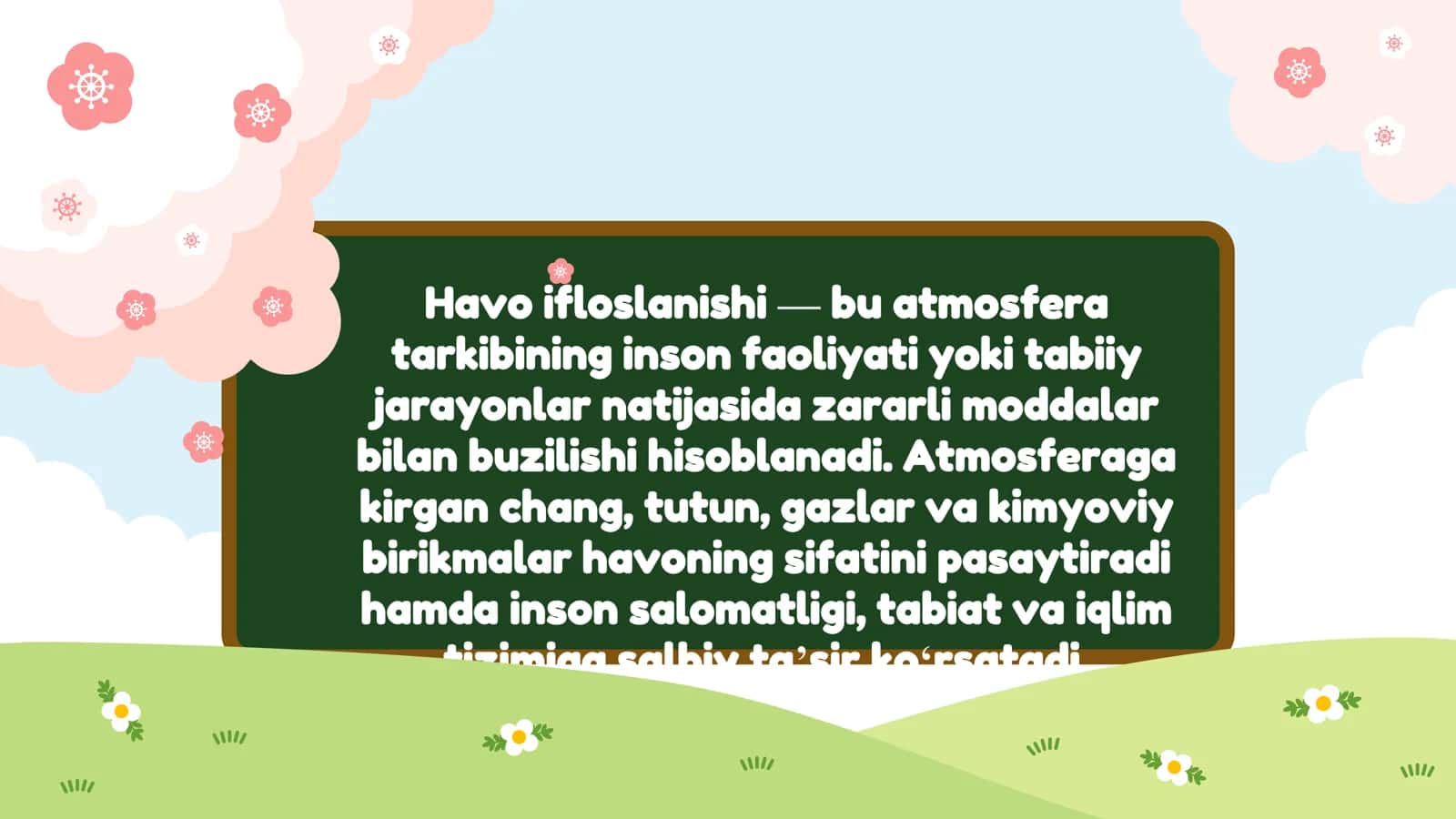 Mavzu: Havoifloslanishi 3