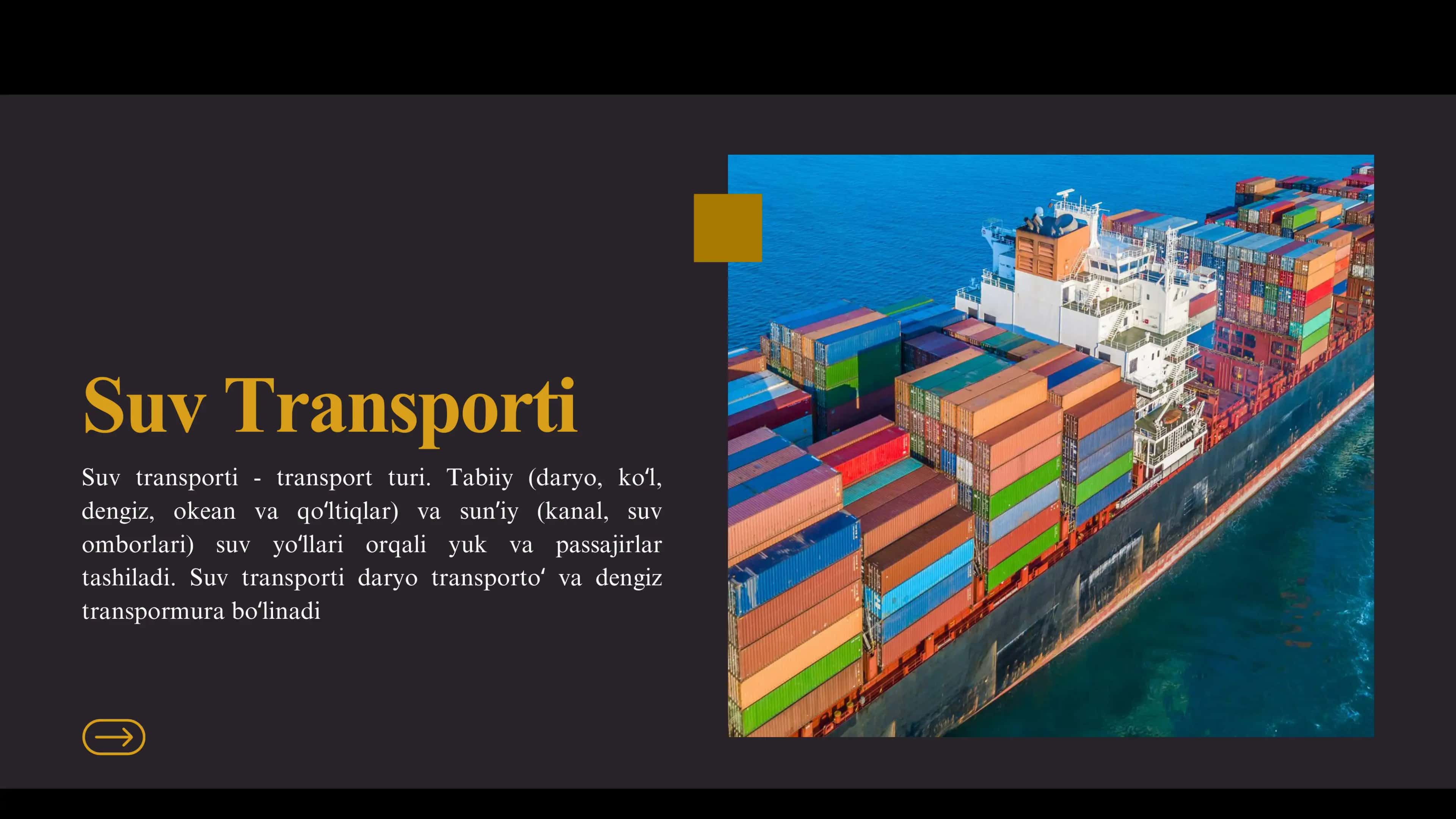 KONTINENTLARARO SUV TRANSPORTI INFRATUZILMASI 3