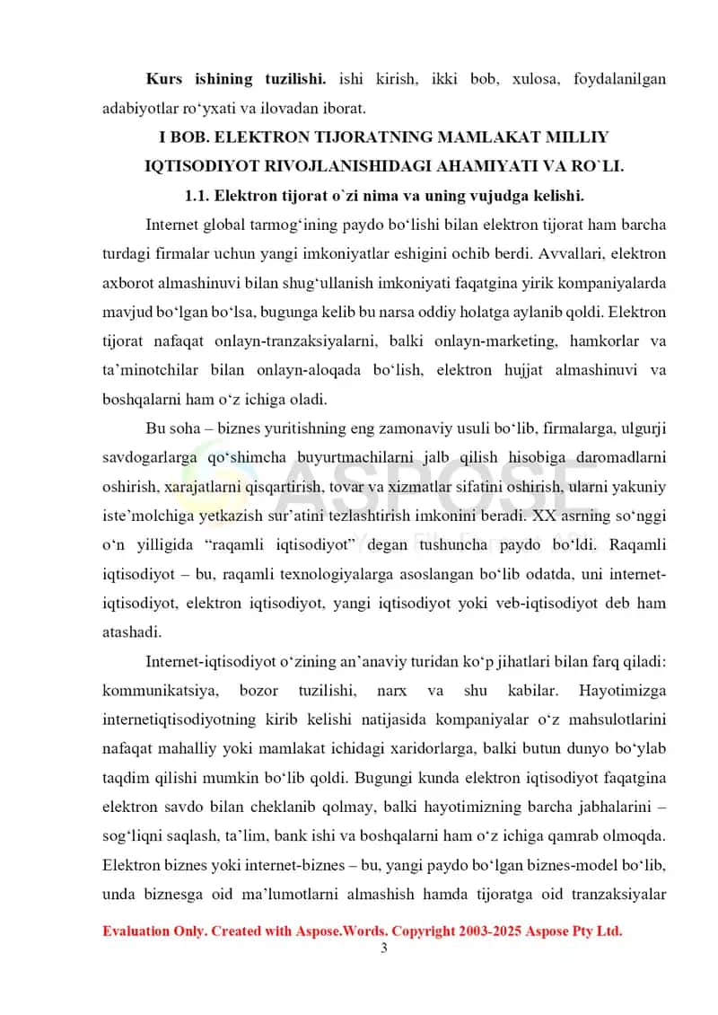 Elektron tijorat muammolar va istiqbollar 3