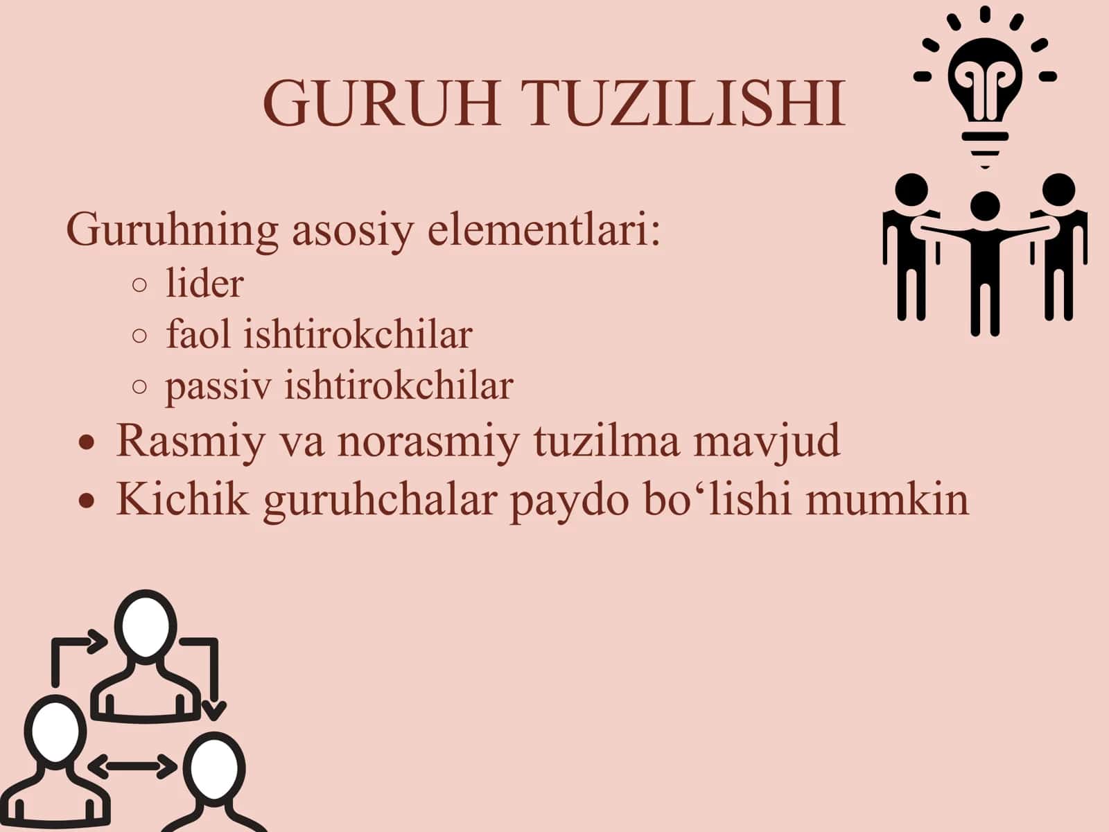 Guruhiy treninglaming uslubiy muammolari 3