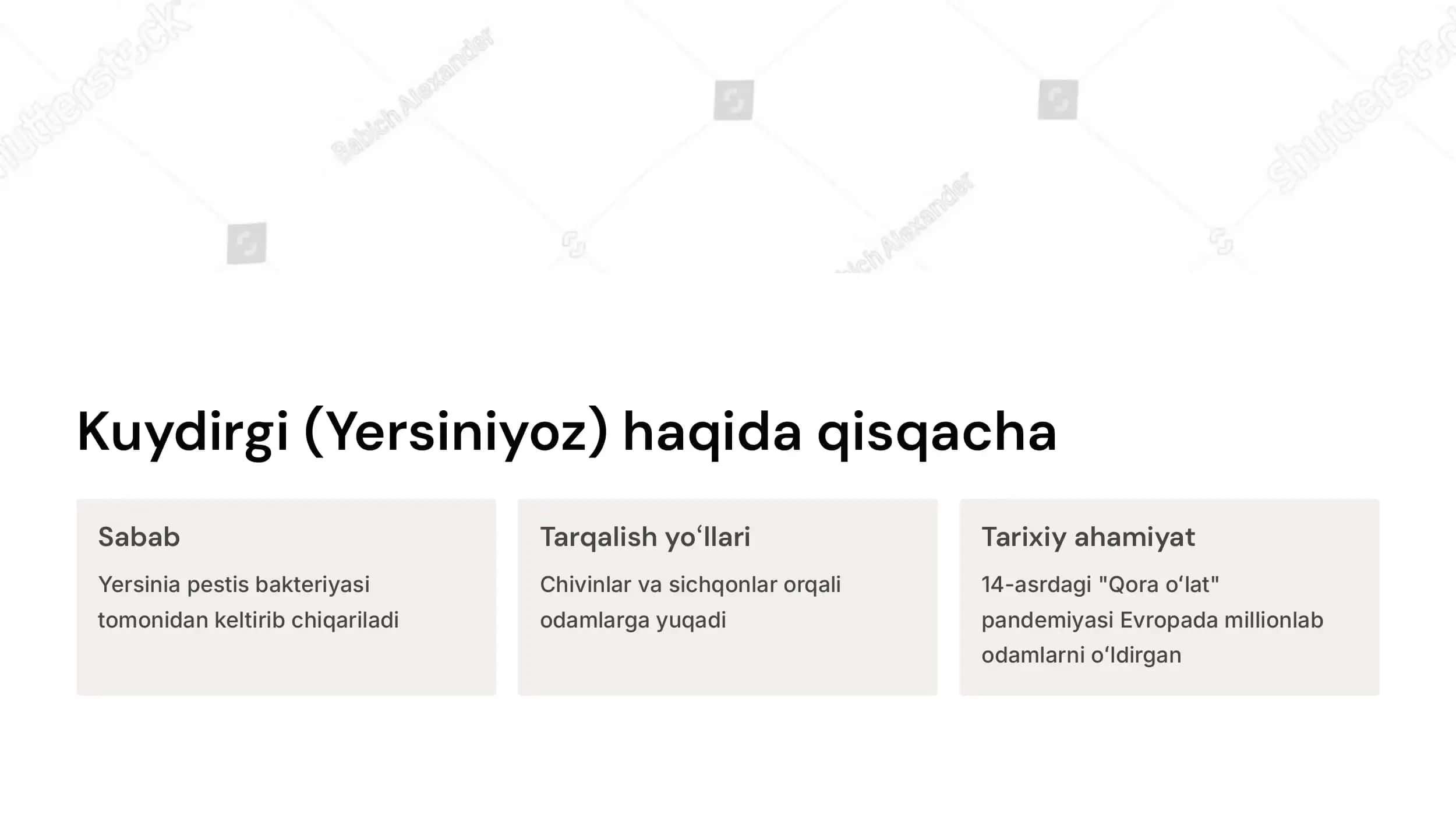 Oʻta xavfli infeksiyalar  (kuydirgi, oʻlat,  brusellez).. 3