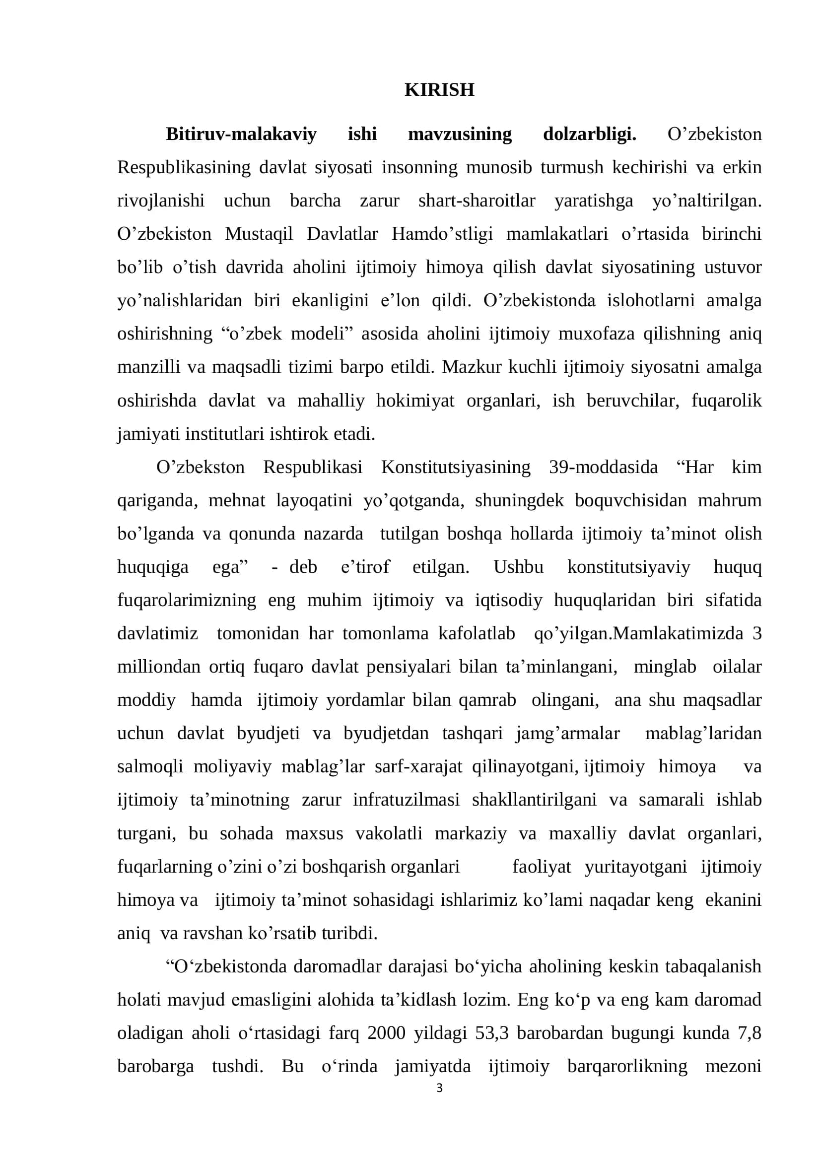 Pensiya Ishi Bitiruv Malakaviy Ishi 3