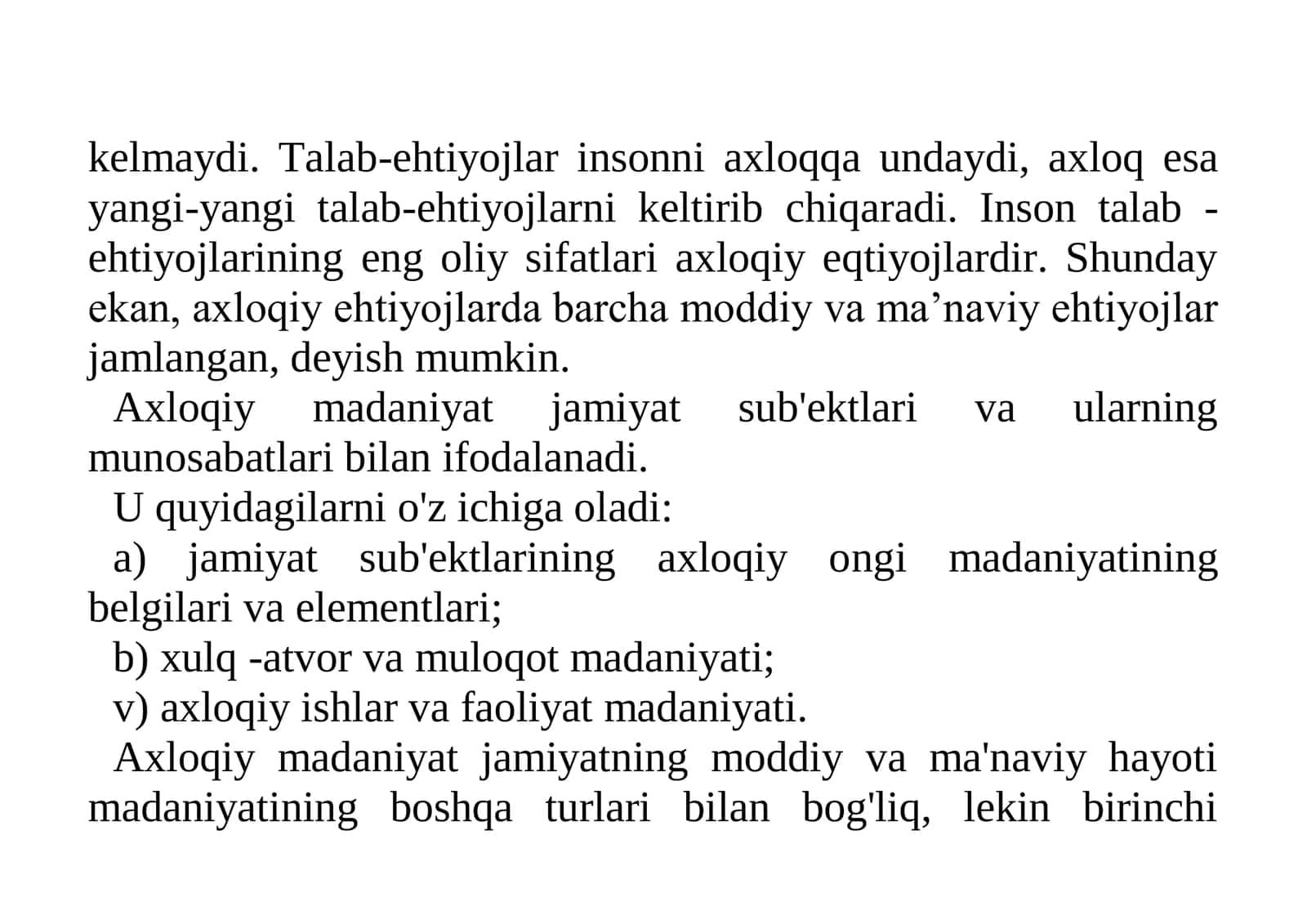 Axloqning vujudga kelishi 3