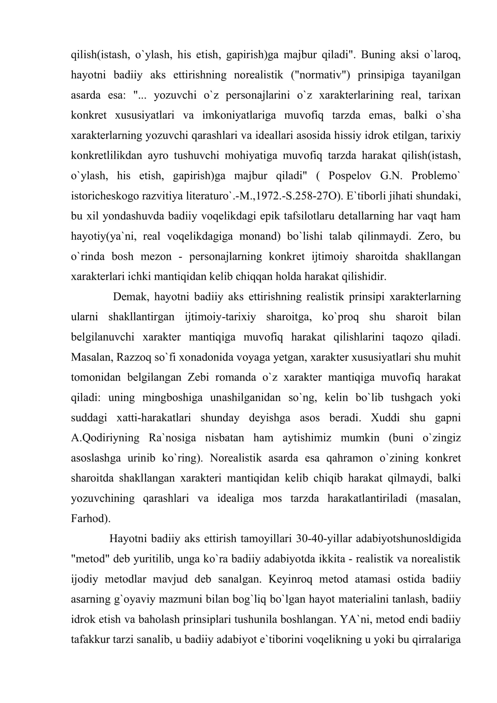 Adabiy yo`nalish va oqimlar 3