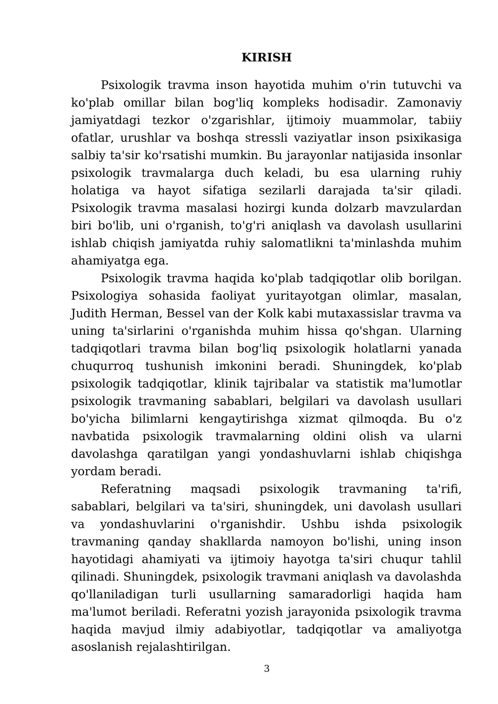 Psixologik travma 3