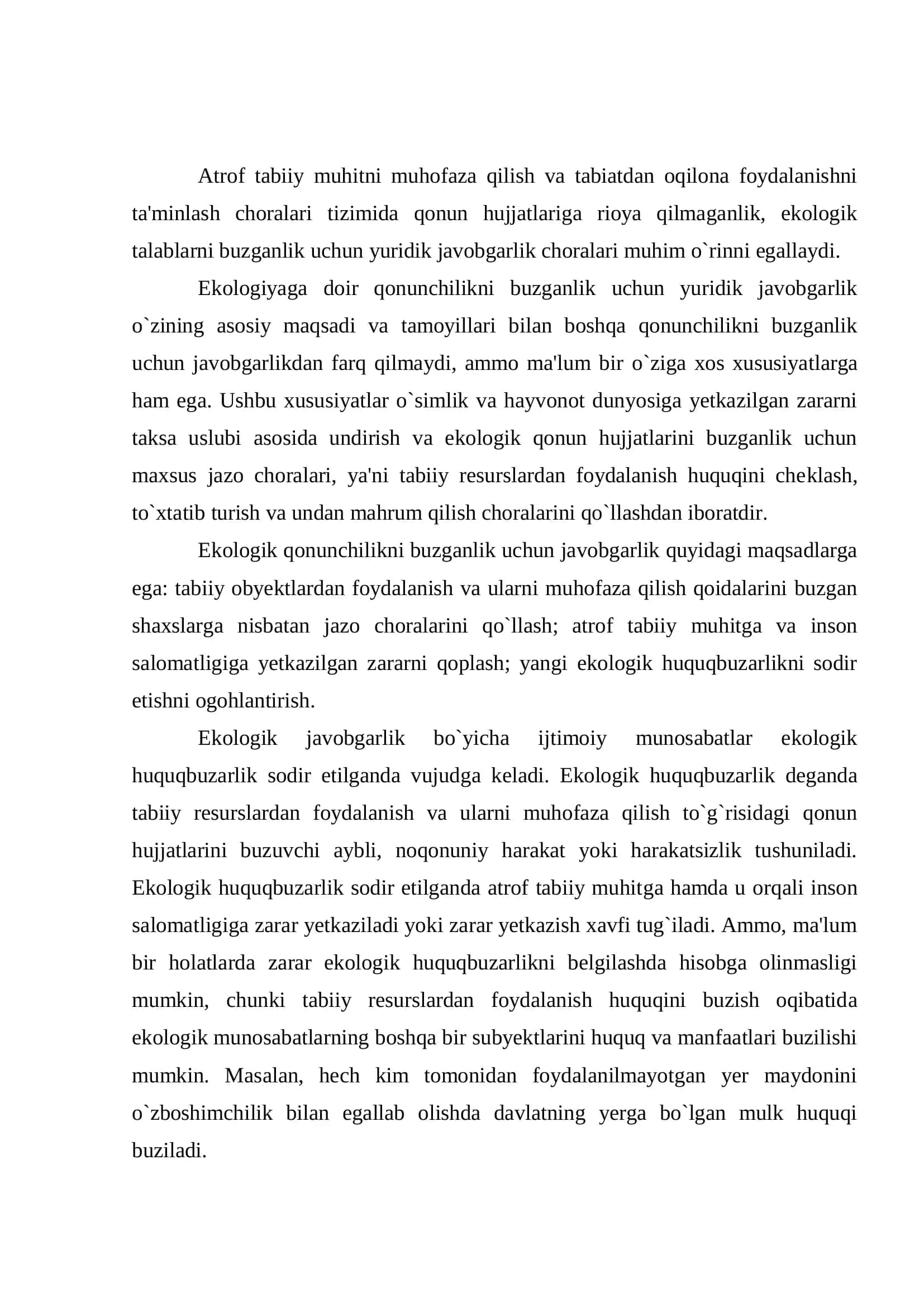 Ekologiya va qonun 3