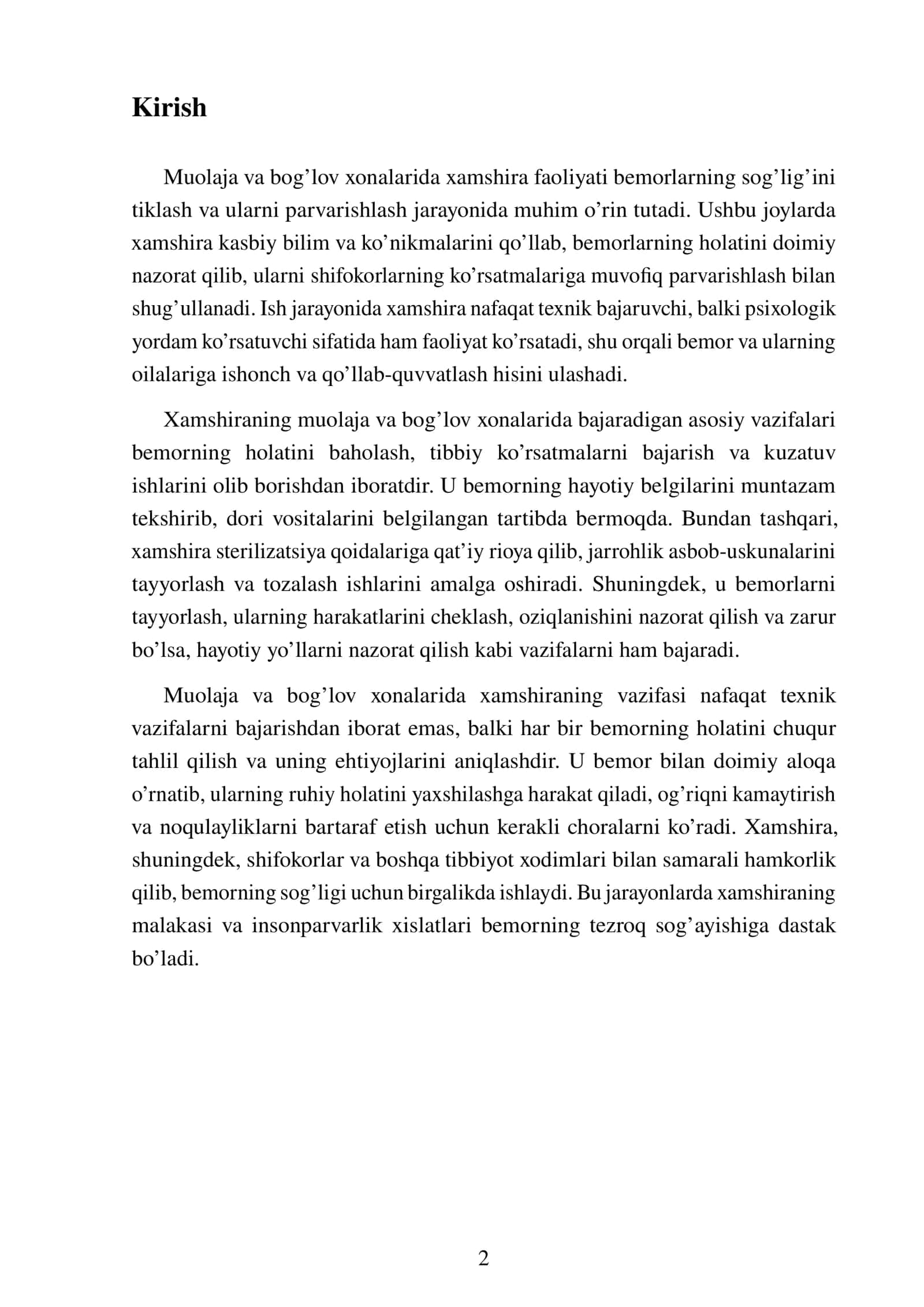 Malakaviy Amaliyot 3