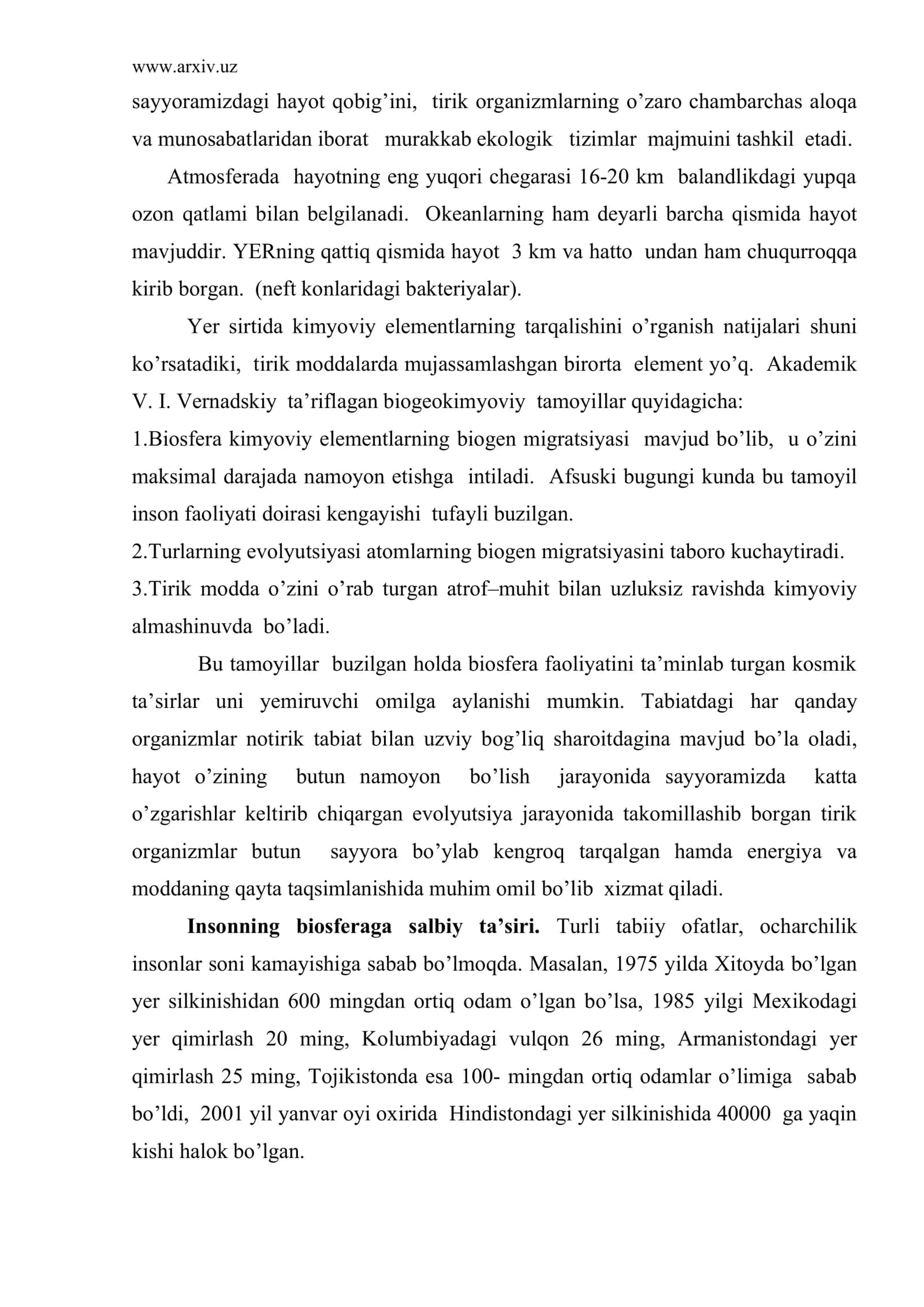 Biosfera tushunchasi 3