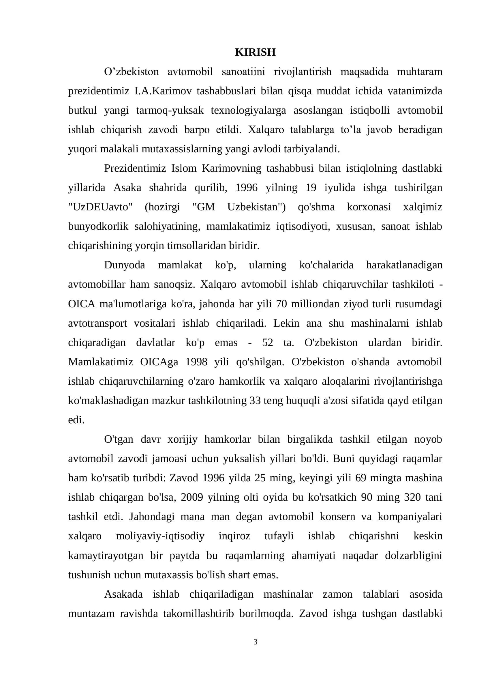 Dvigatelni o`rnatish stendini loyihalash 3