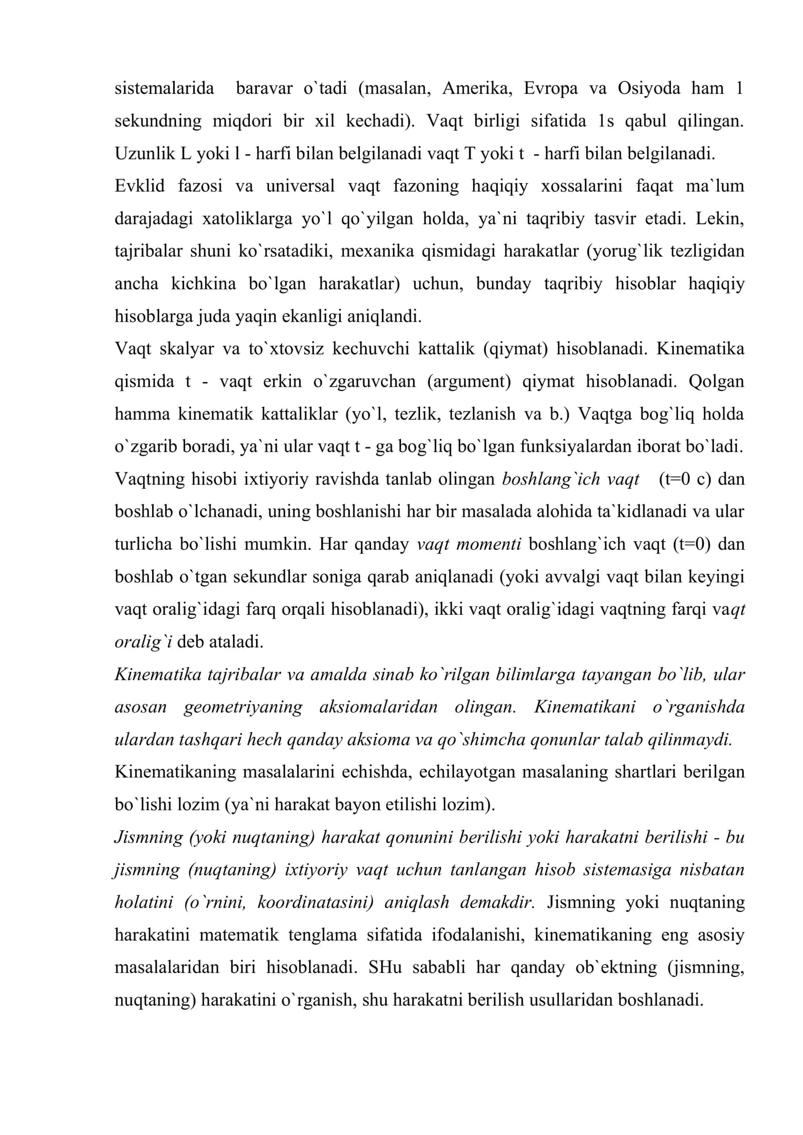 Nuqtа Kinеmаtikаsi 3