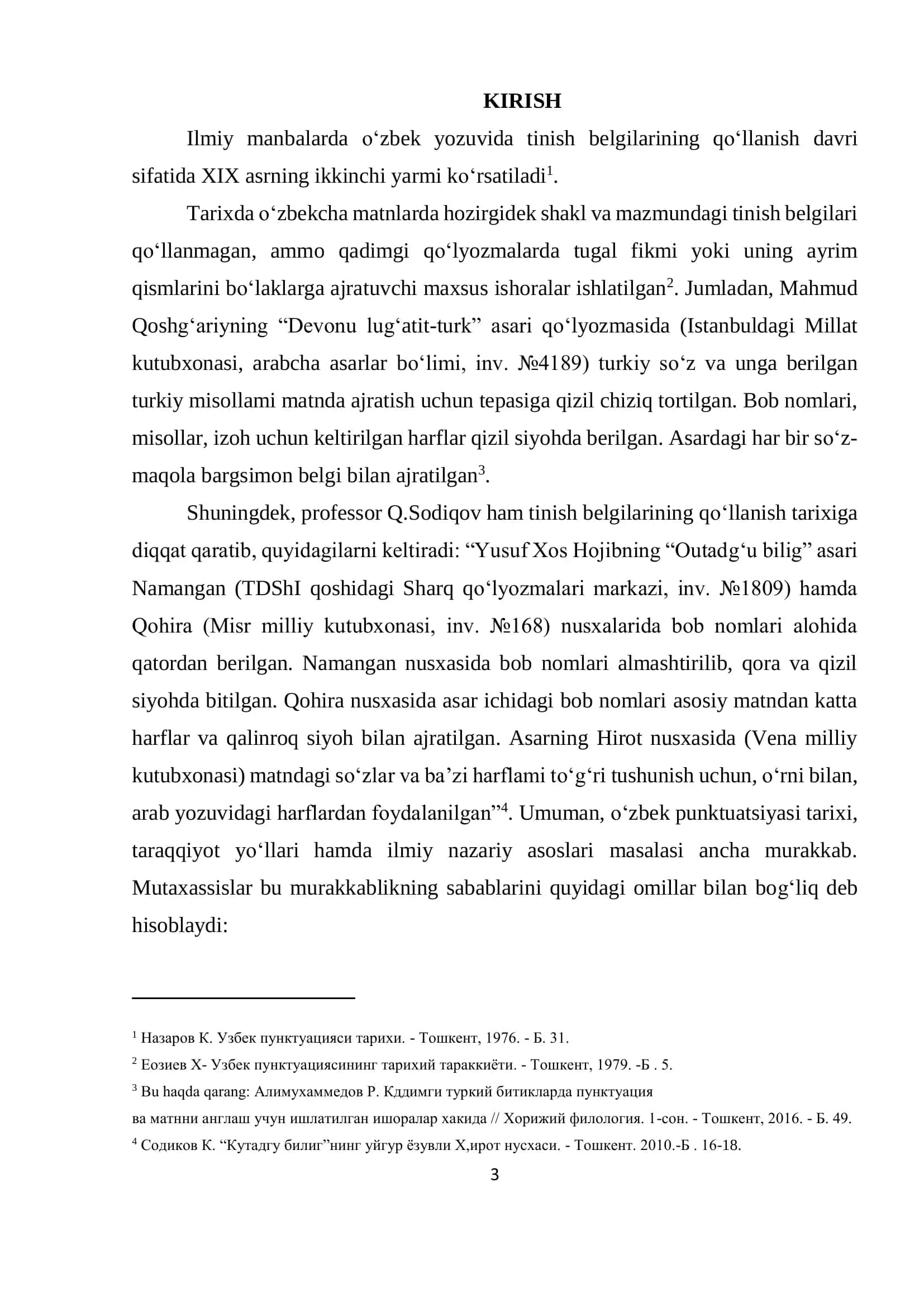 Punktatsiya Masalalari 3