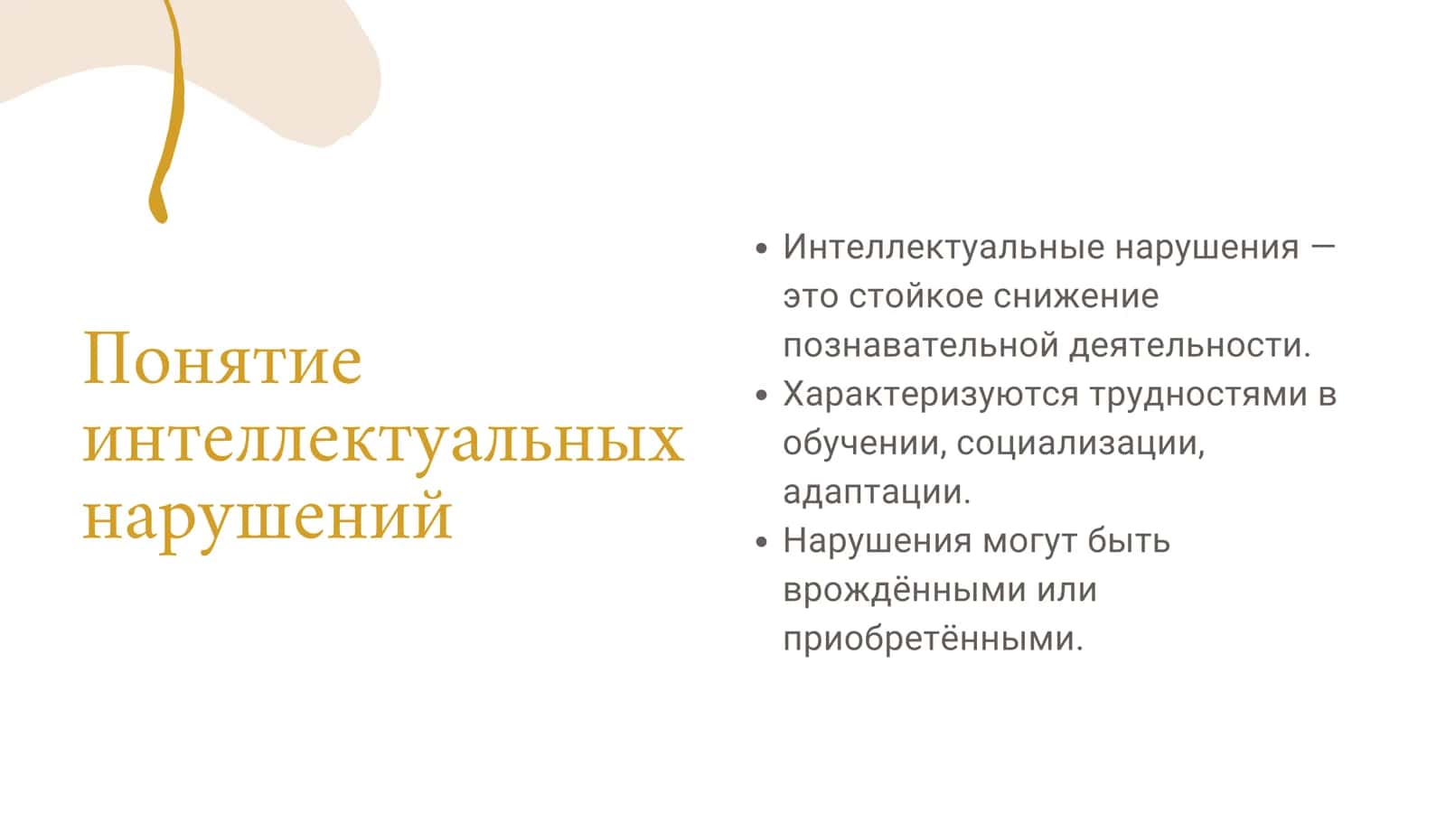 Организация учебно-воспитательного процесса для детей с интеллектуальными нарушениями" 3