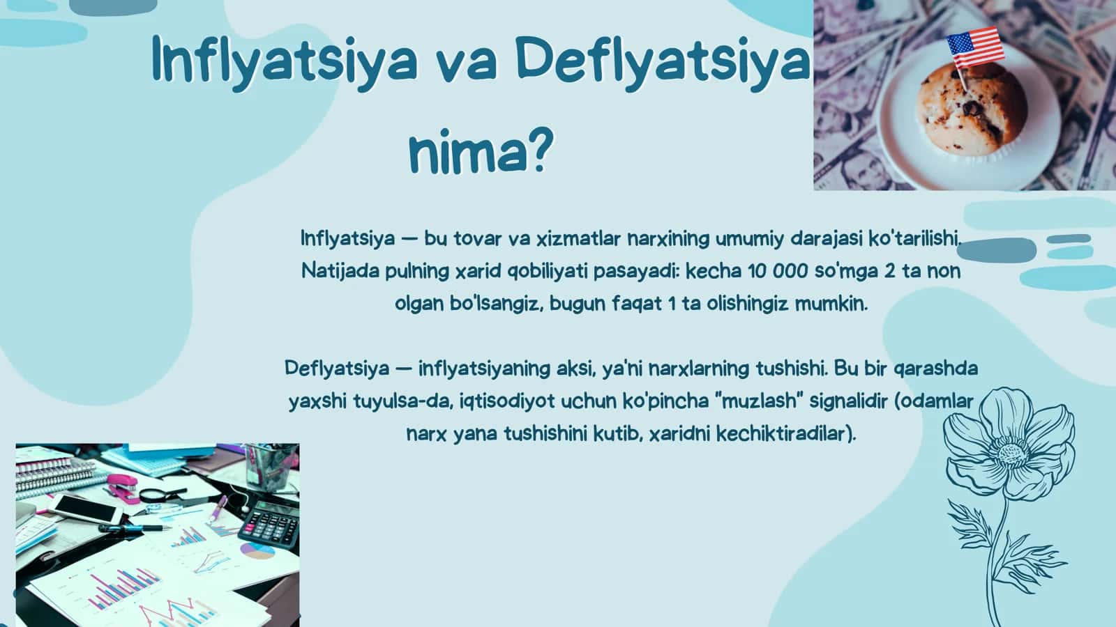 Inflyatsiya va defilyatsiya 3