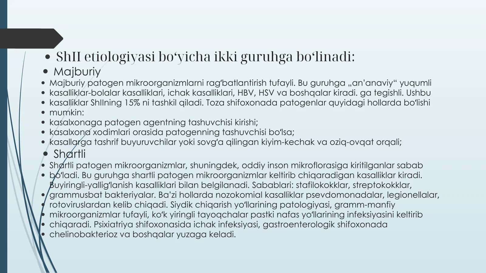 Shifoxona ichki infeksiyalari 3